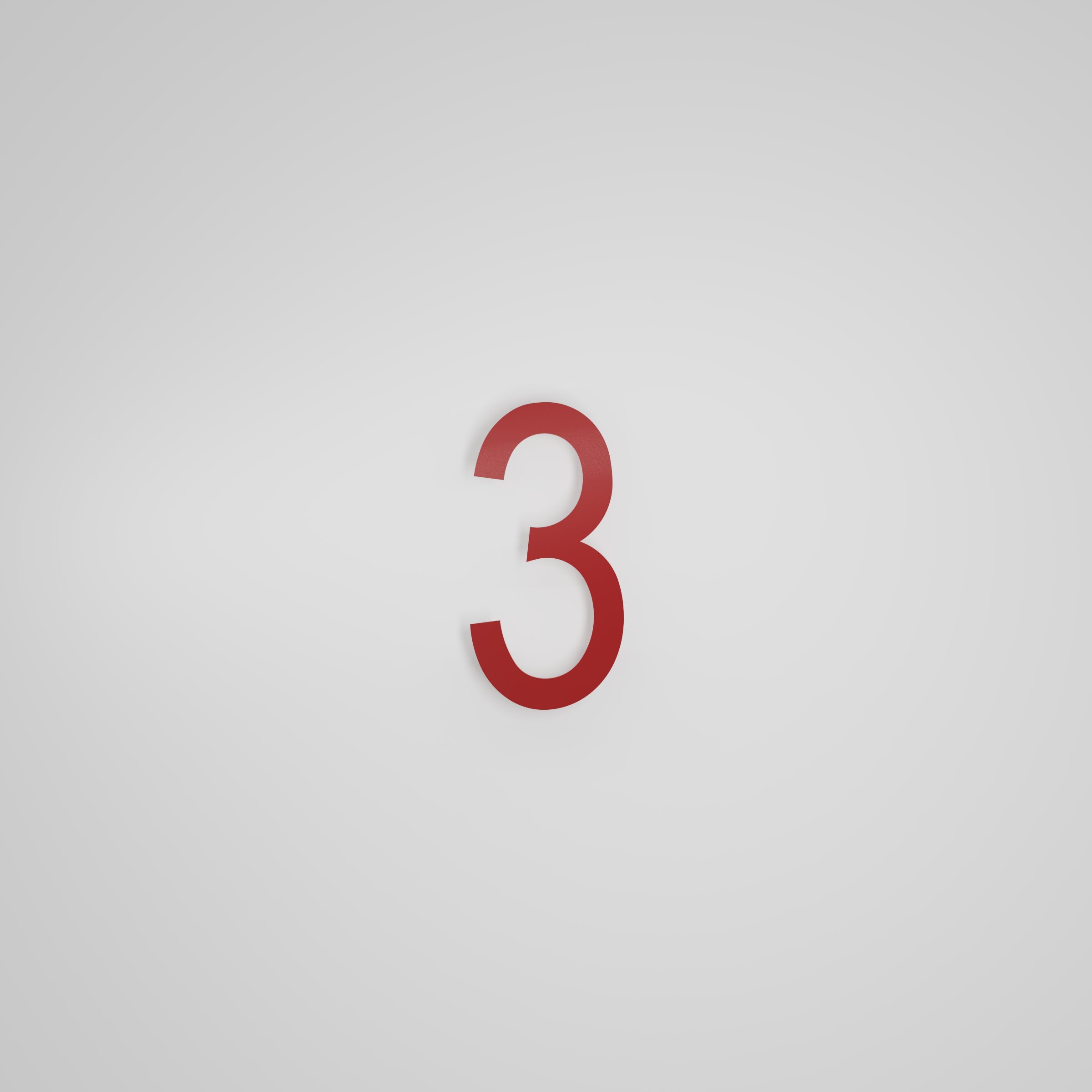 6 inch Floating Address Numbers [1711]