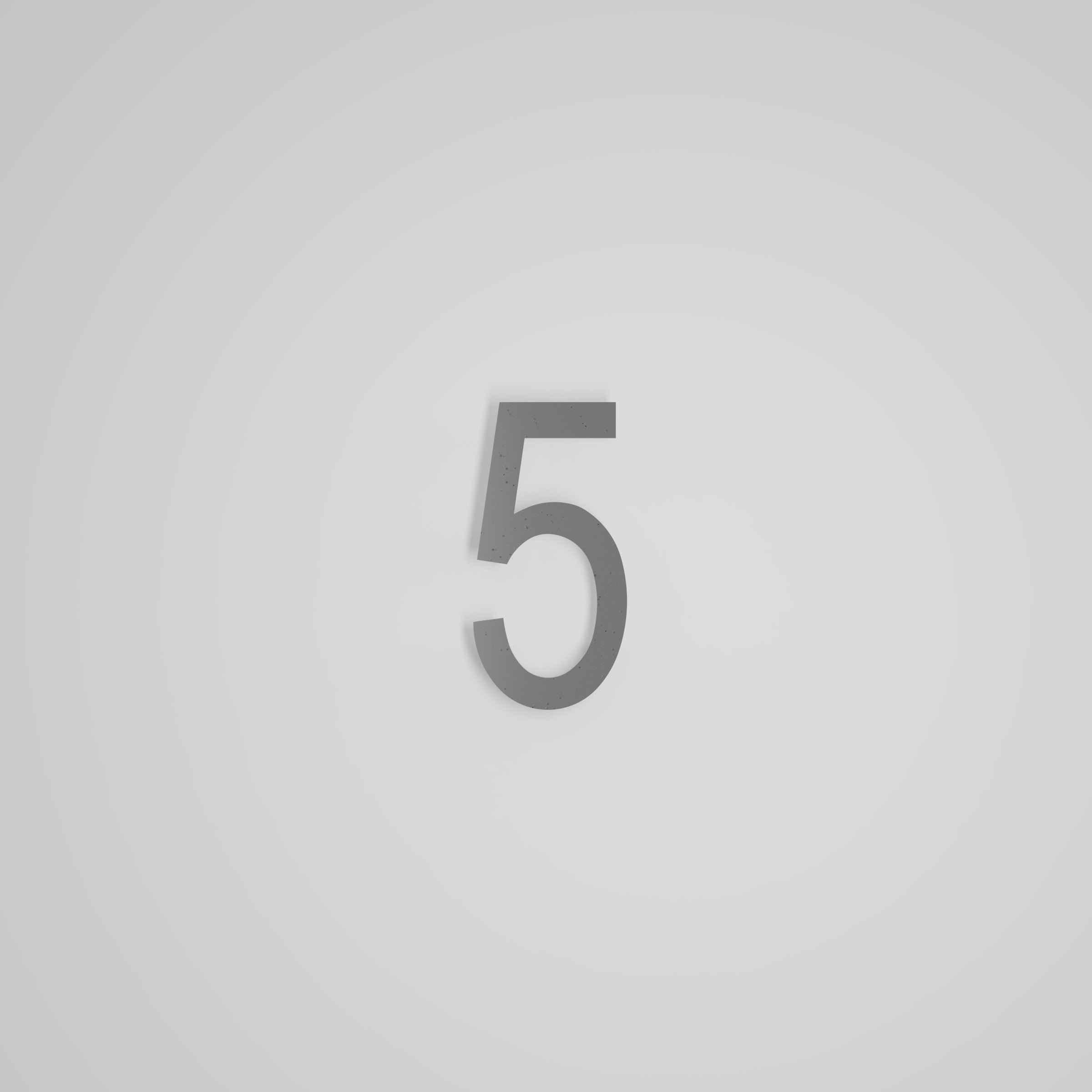6 inch Floating Address Numbers [1711]