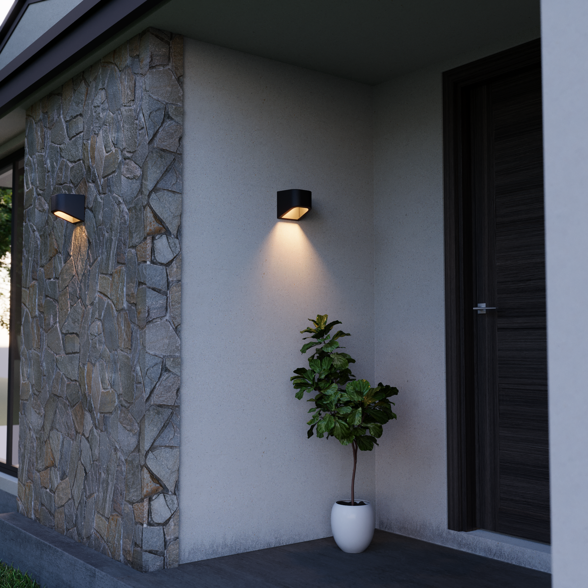 Wall light - integrated LED - 81557