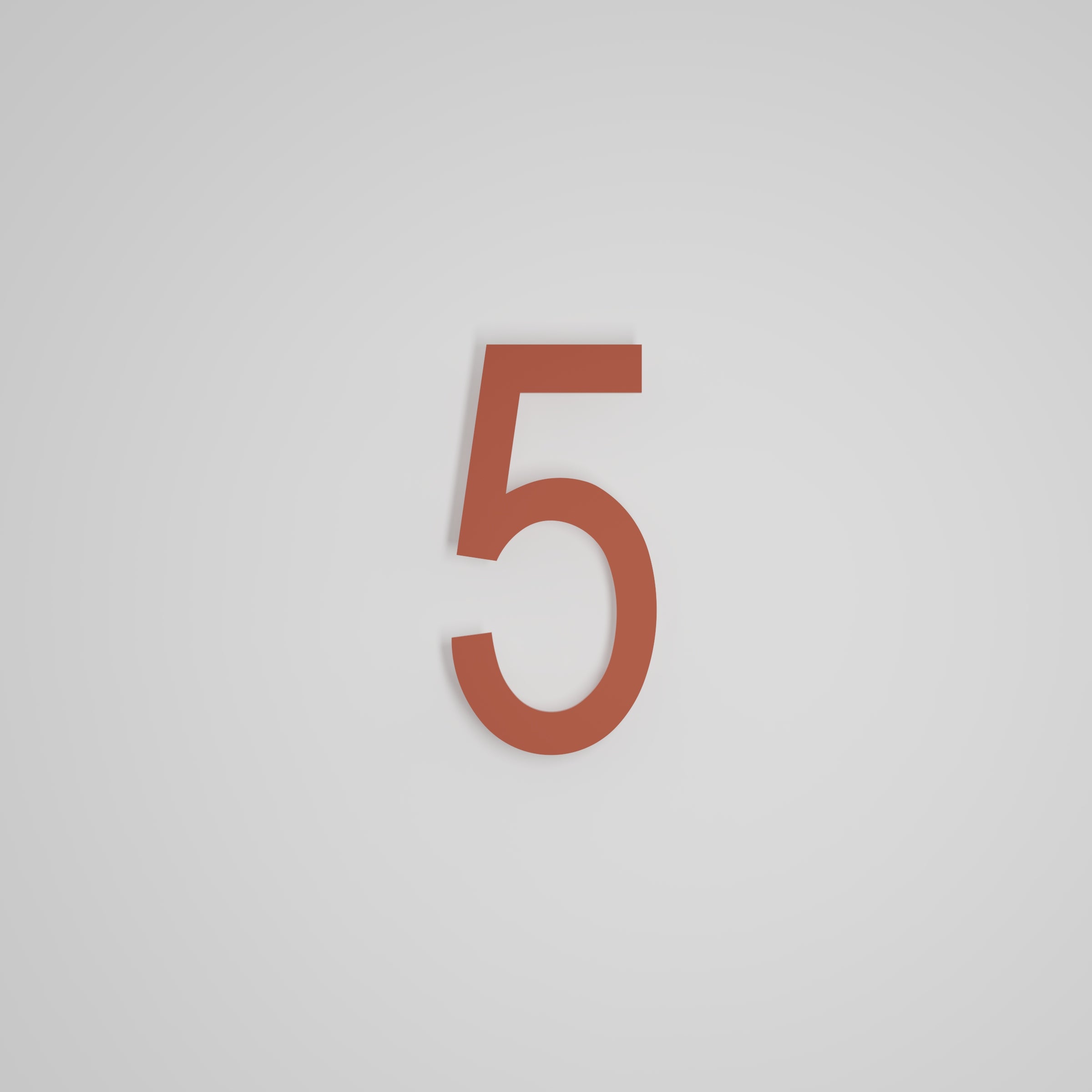 8 inch Floating Address Numbers