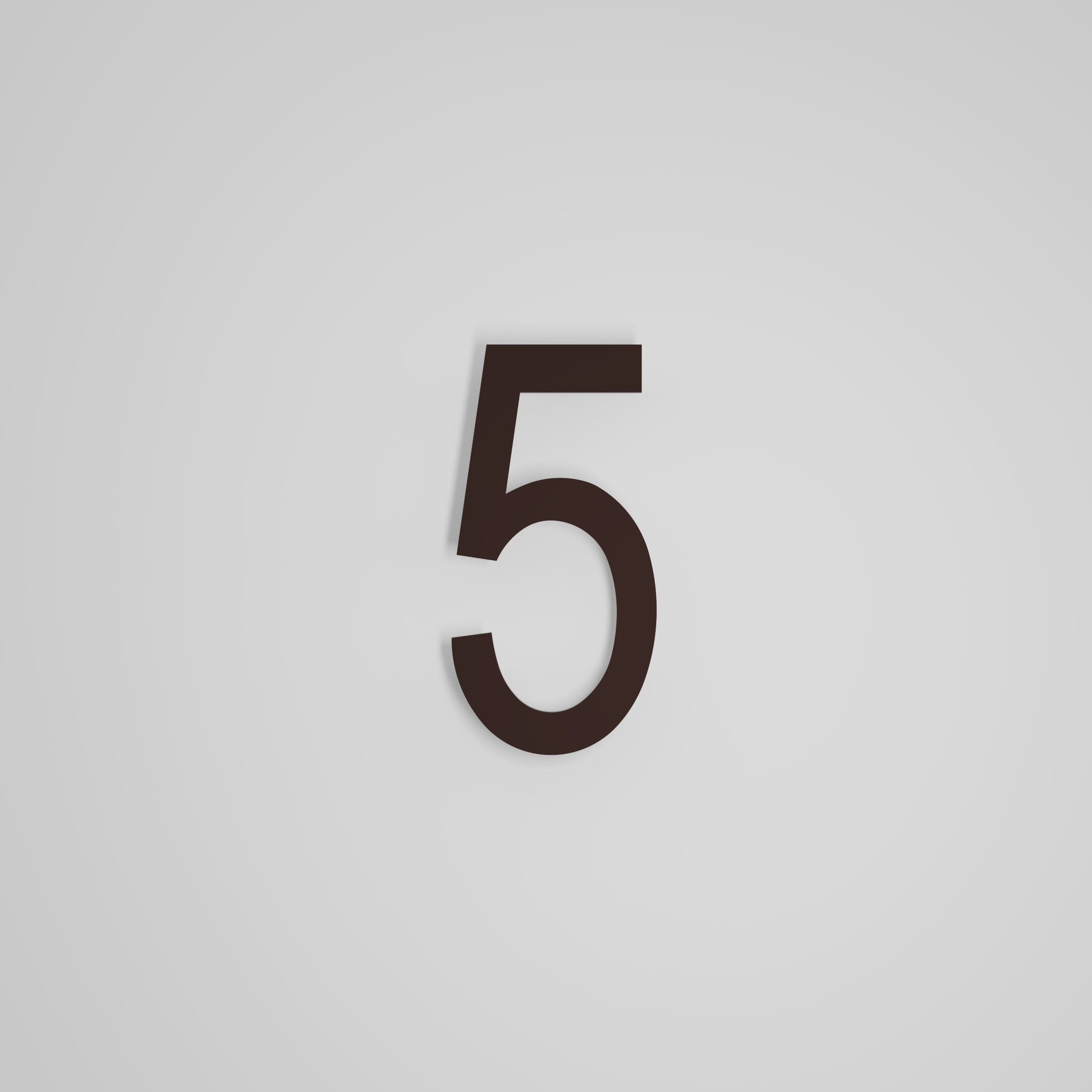 6 inch Floating Address Numbers [1711]