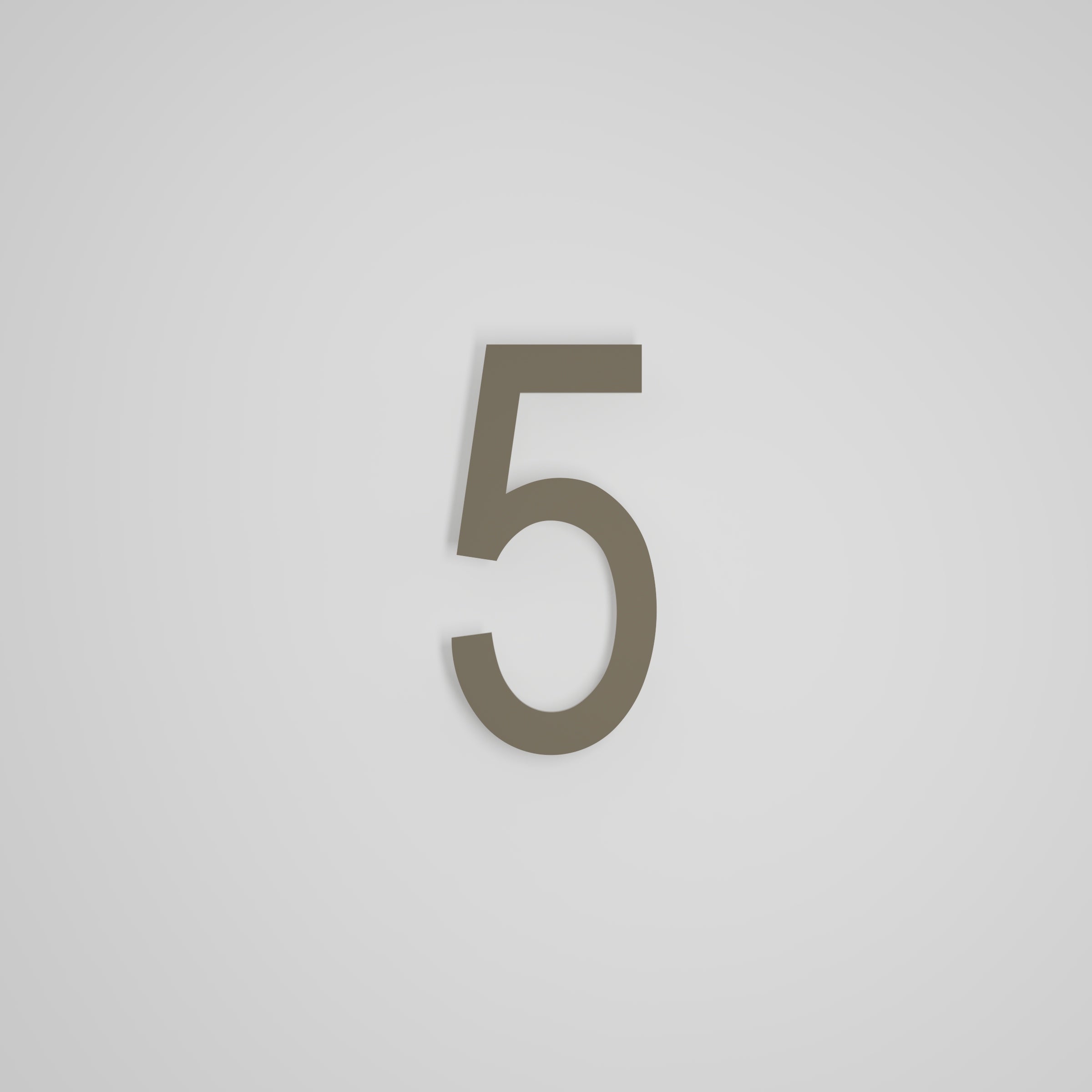 8 inch Floating Address Numbers