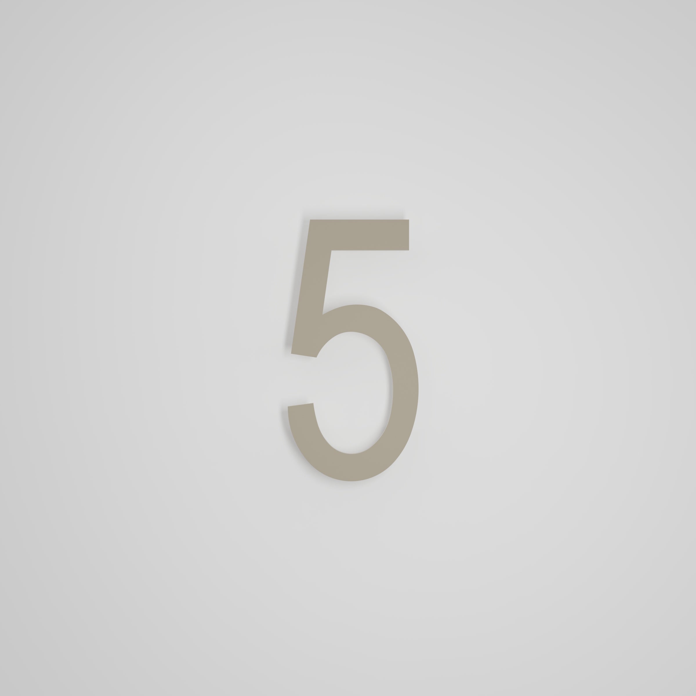 8 inch Floating Address Numbers