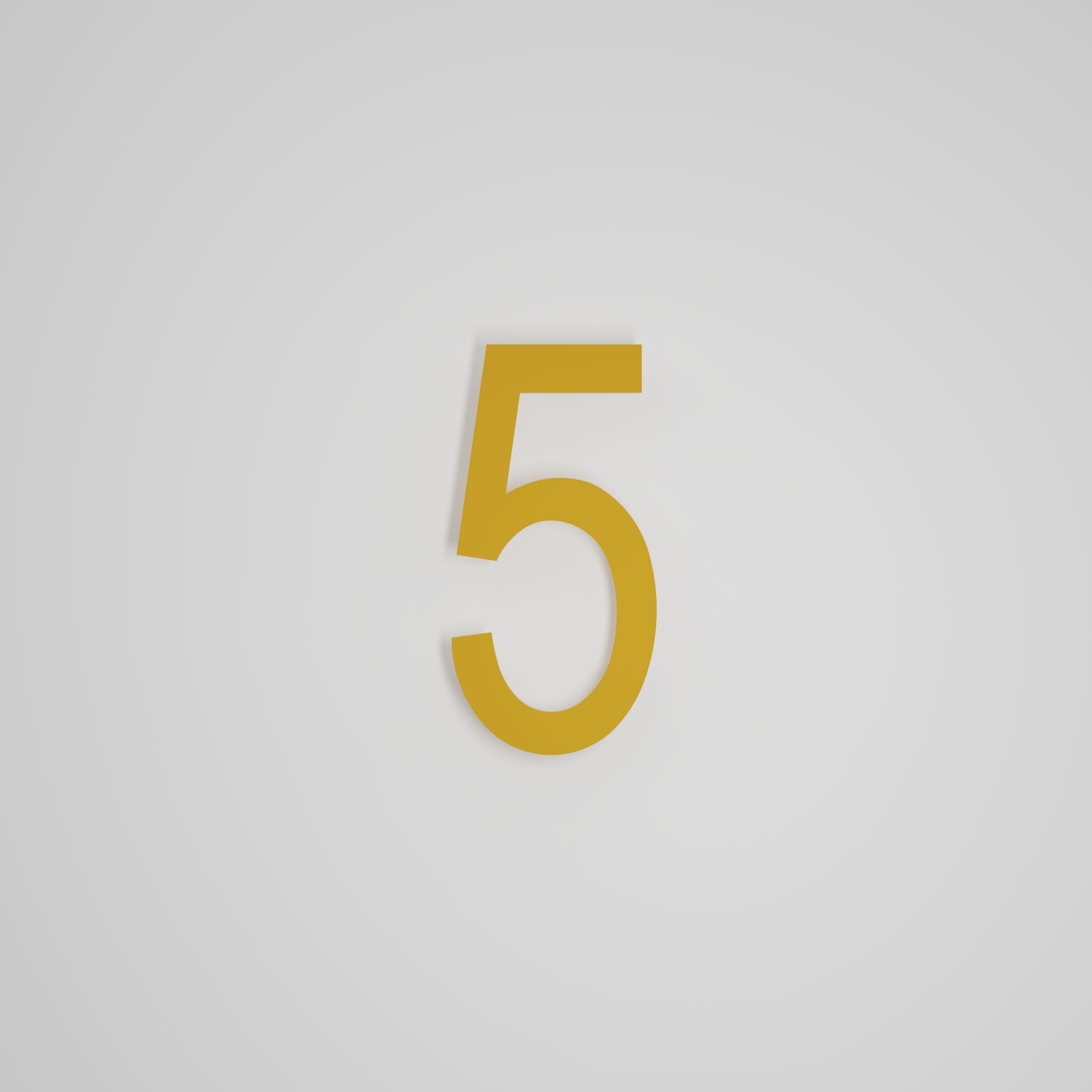 8 inch Floating Address Numbers