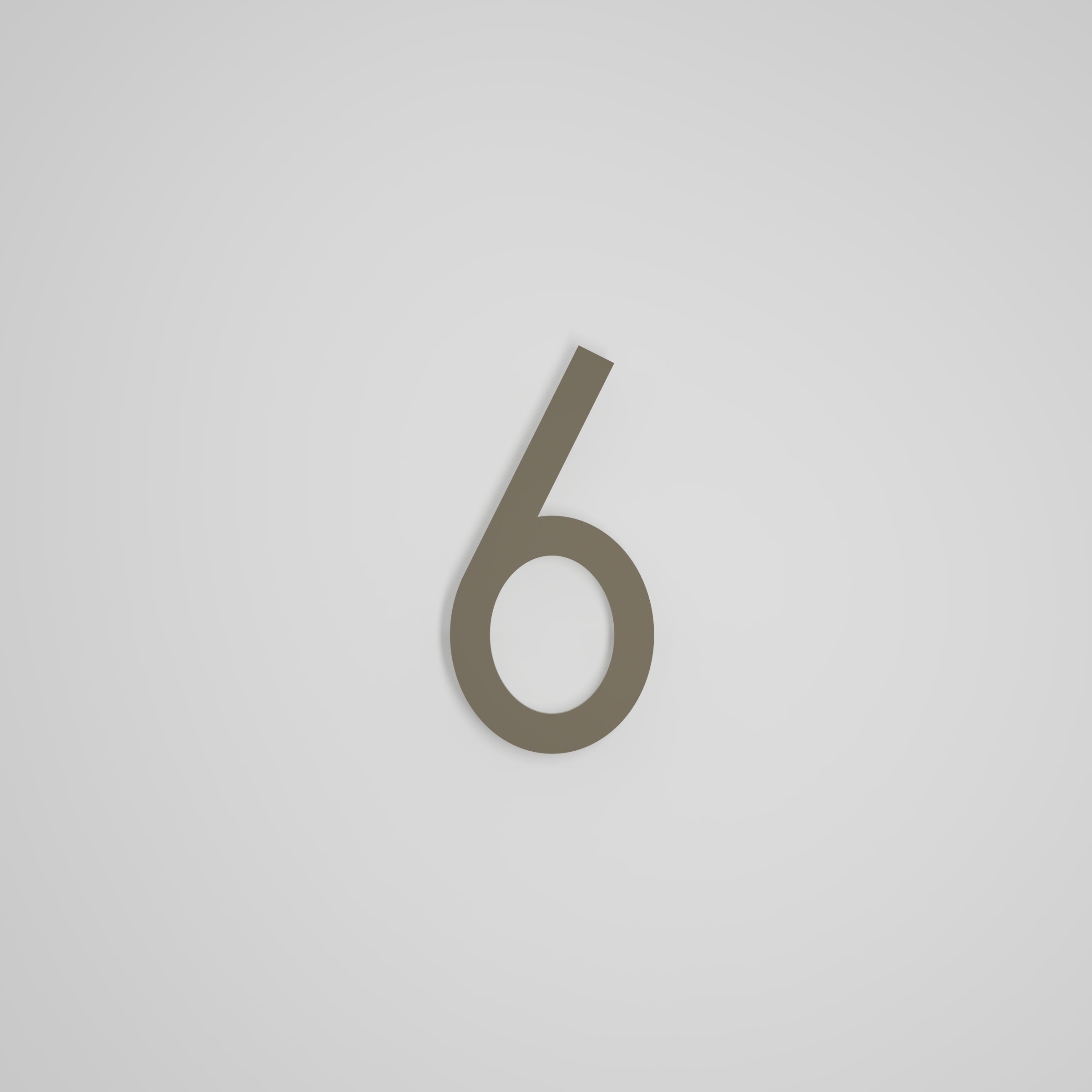 8 inch Floating Address Numbers