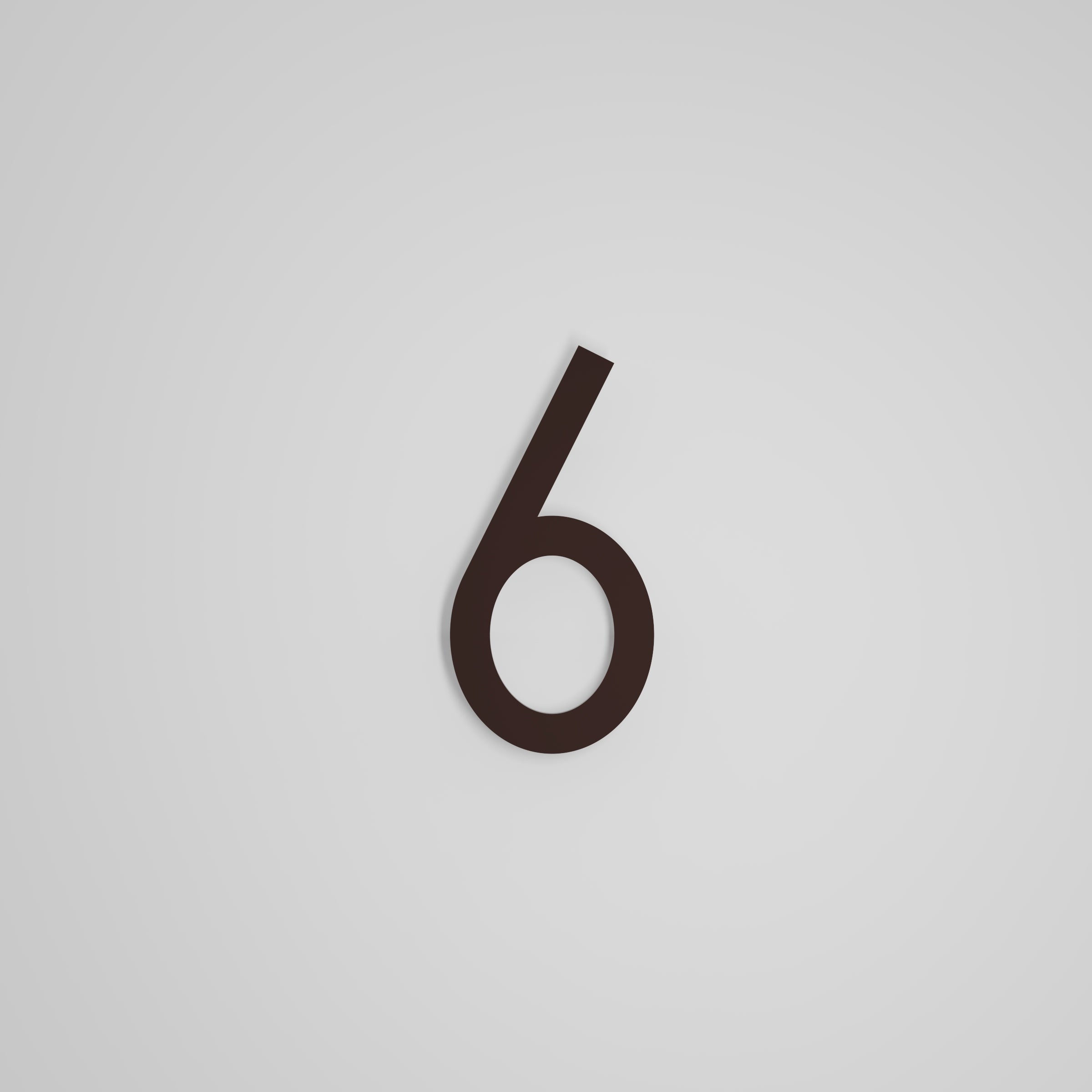 6 inch Floating Address Numbers [1711]