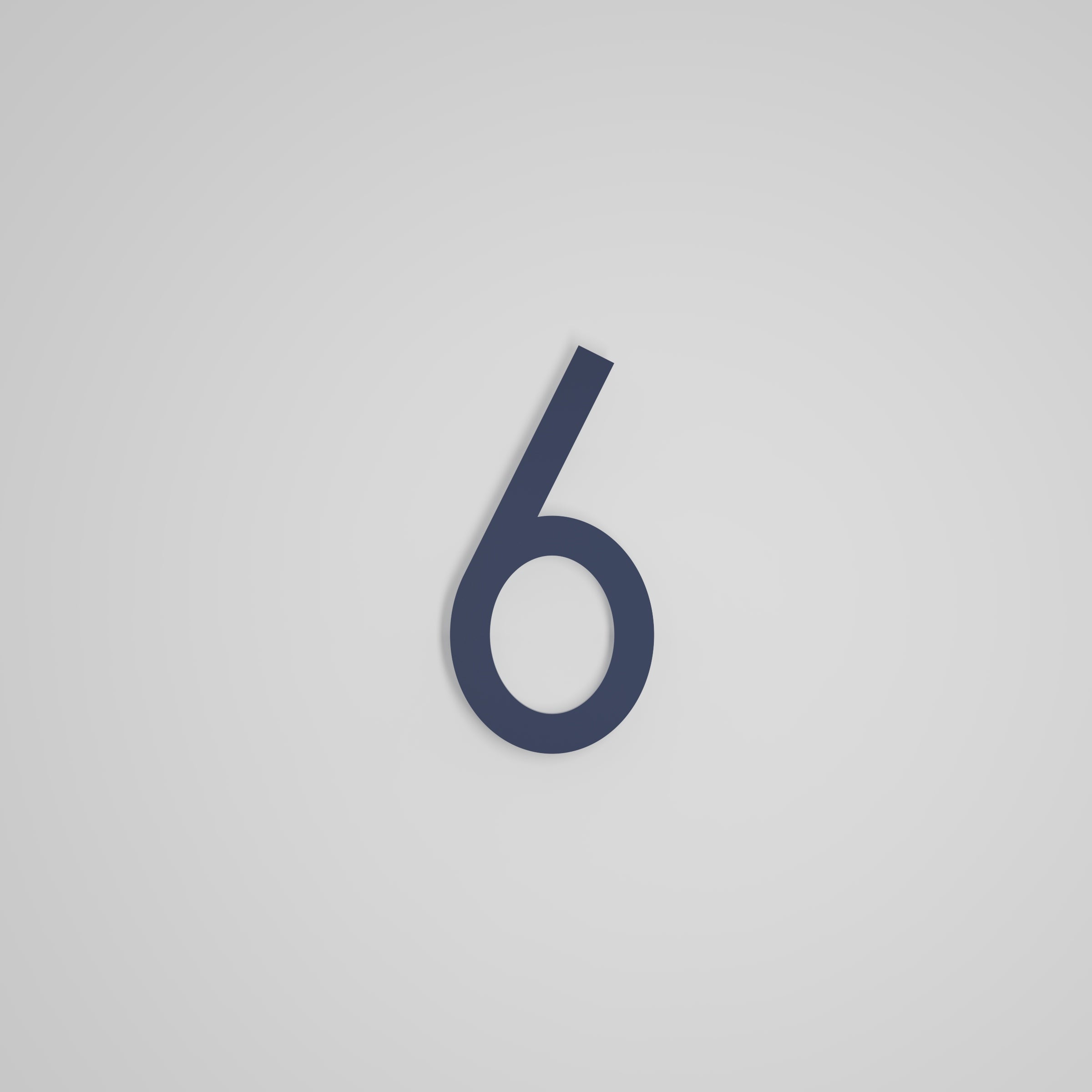 8 inch Floating Address Numbers