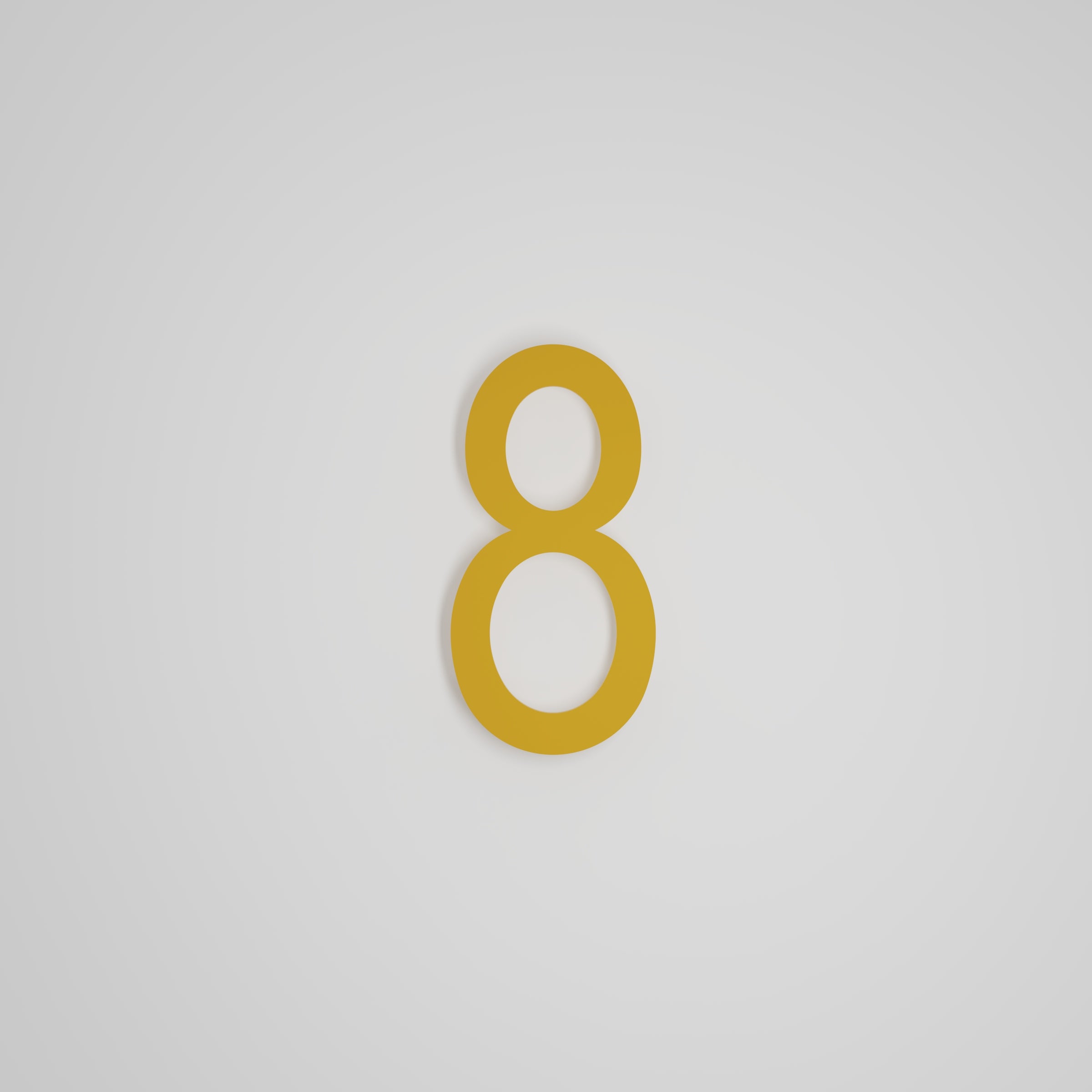 8 inch Floating Address Numbers