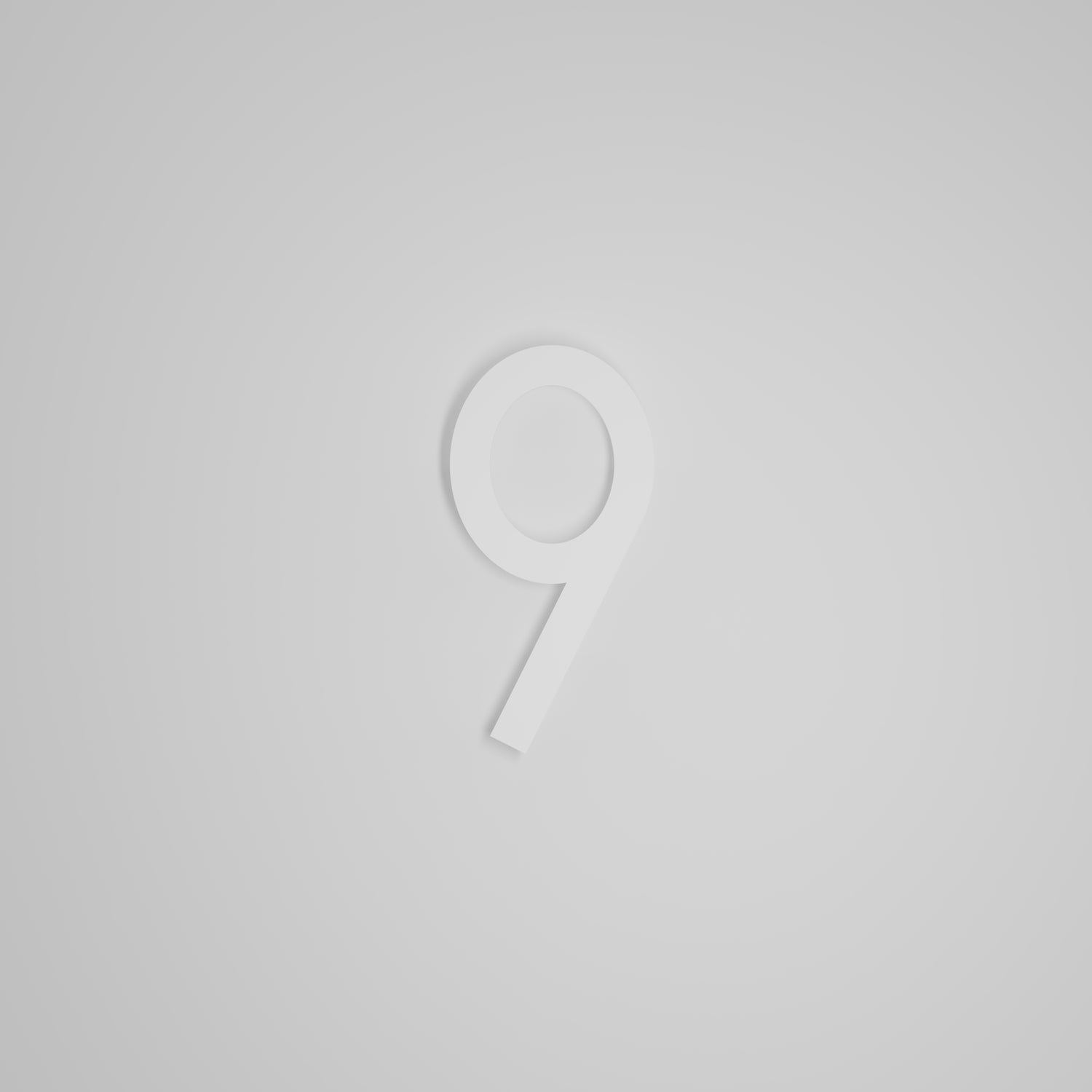 6 inch Floating Address Numbers [1711]