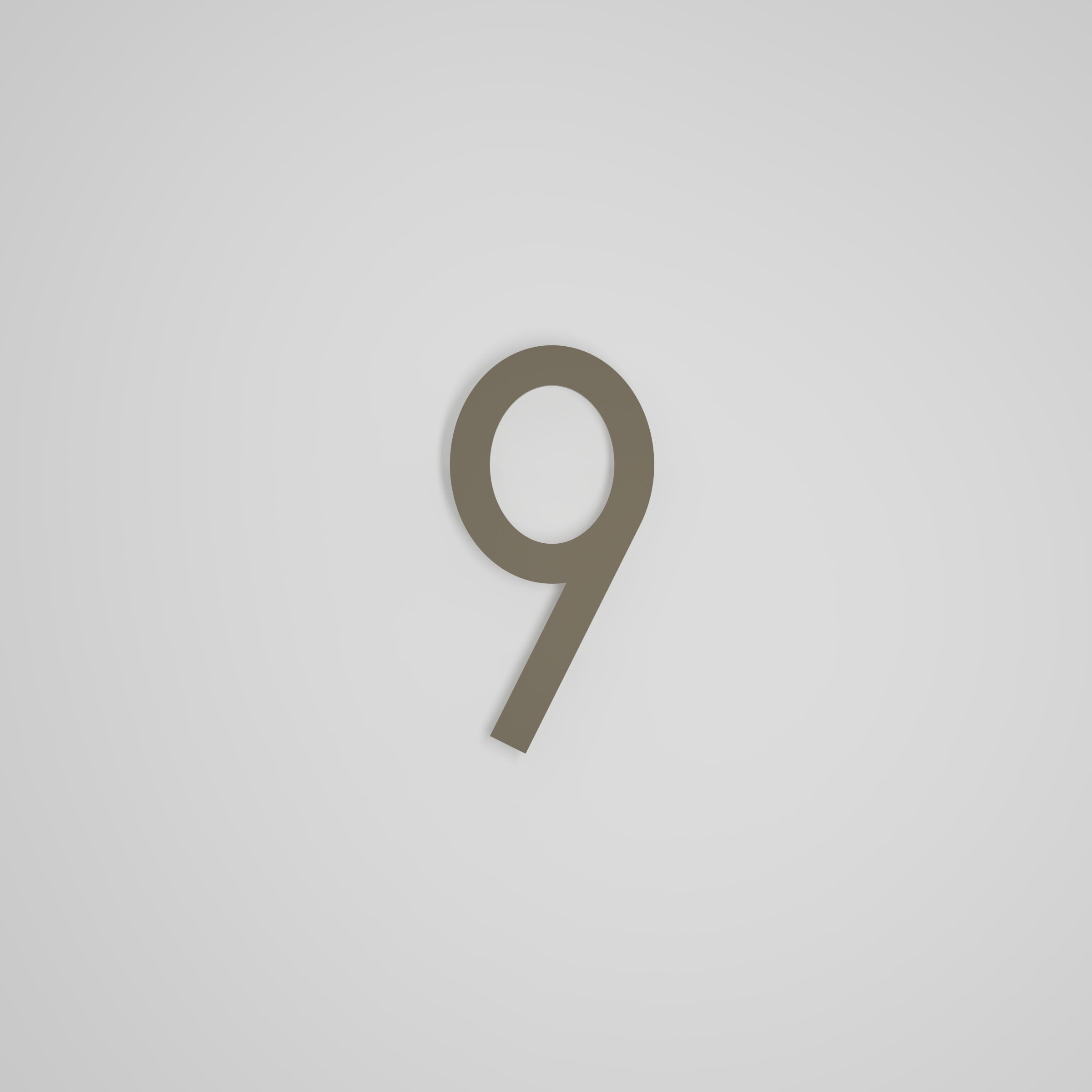 8 inch Floating Address Numbers