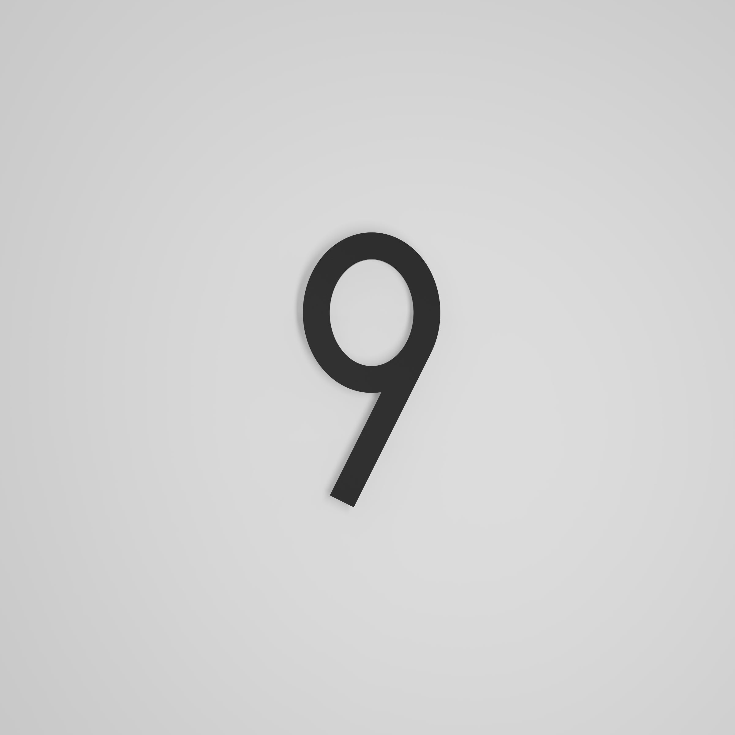 8 inch Floating Address Numbers