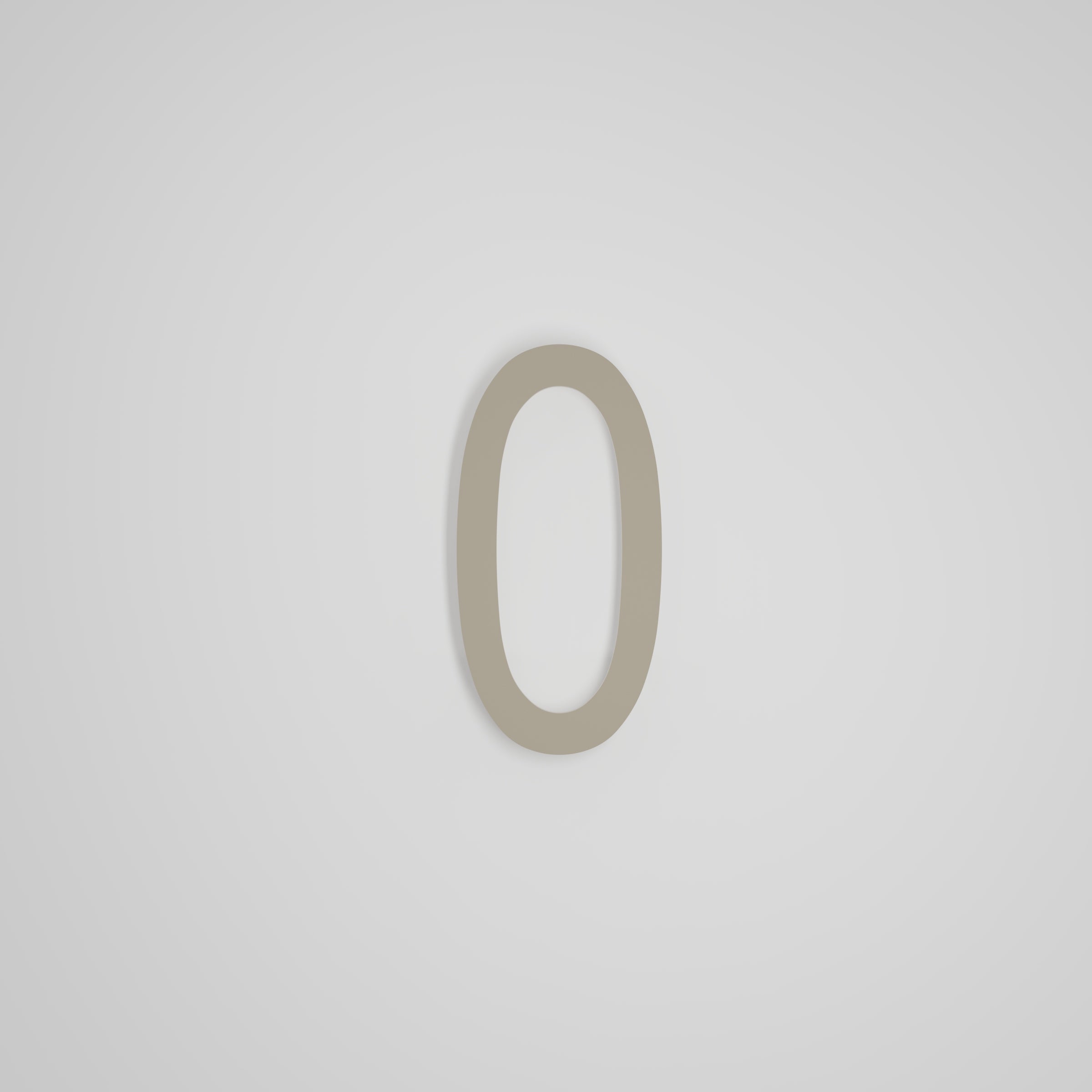8 inch Floating Address Numbers