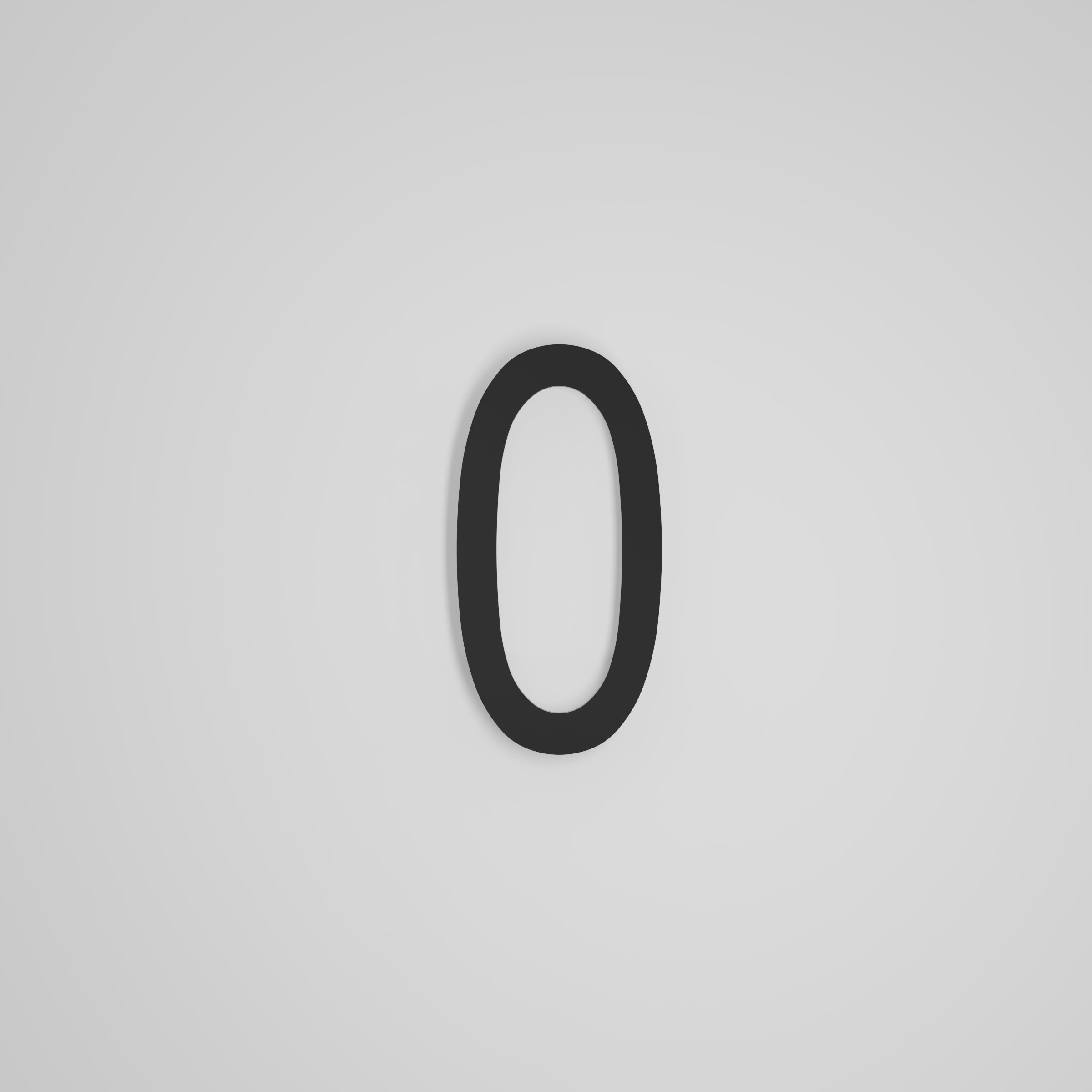 8 inch Floating Address Numbers
