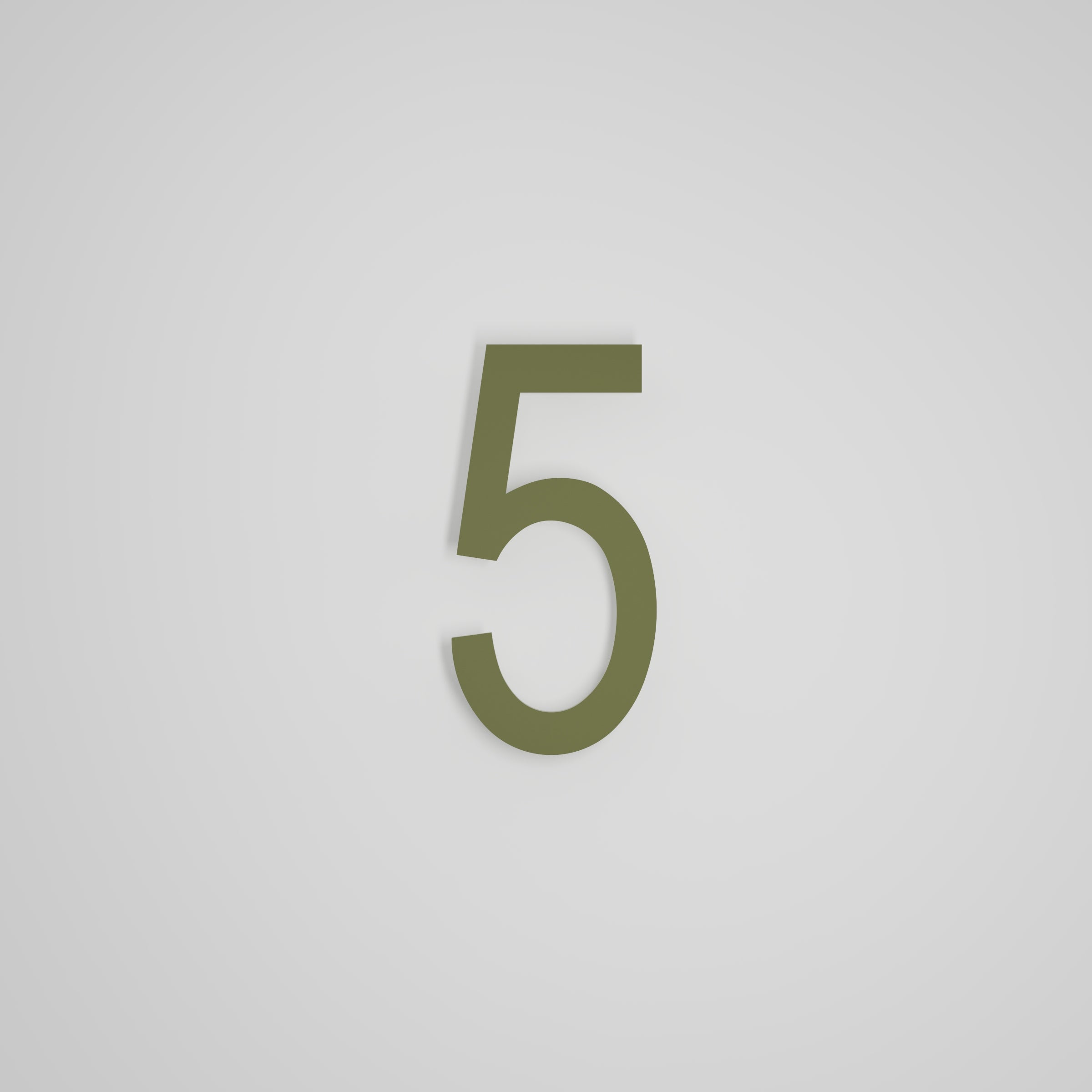 8 inch Floating Address Numbers