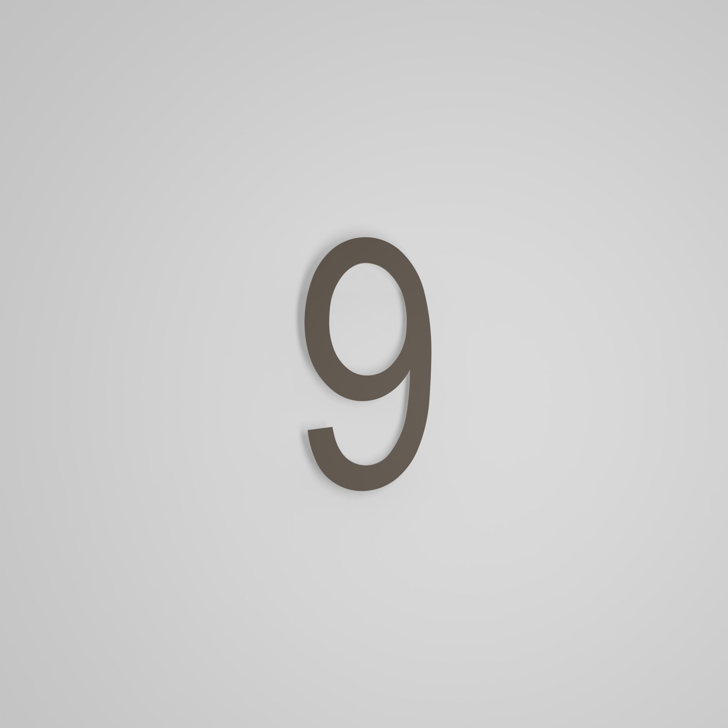 8 inch Floating Address Numbers
