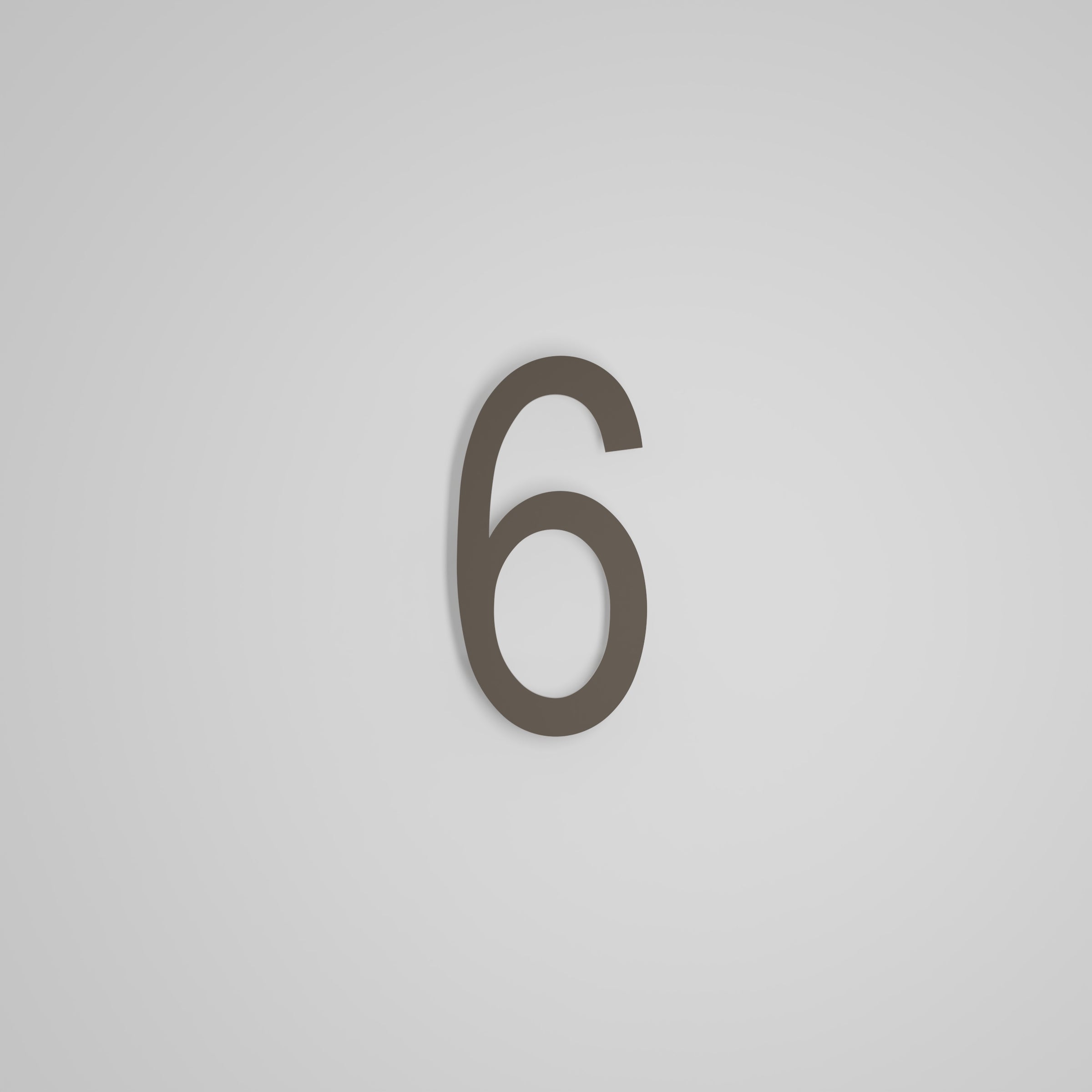 8 inch Floating Address Numbers