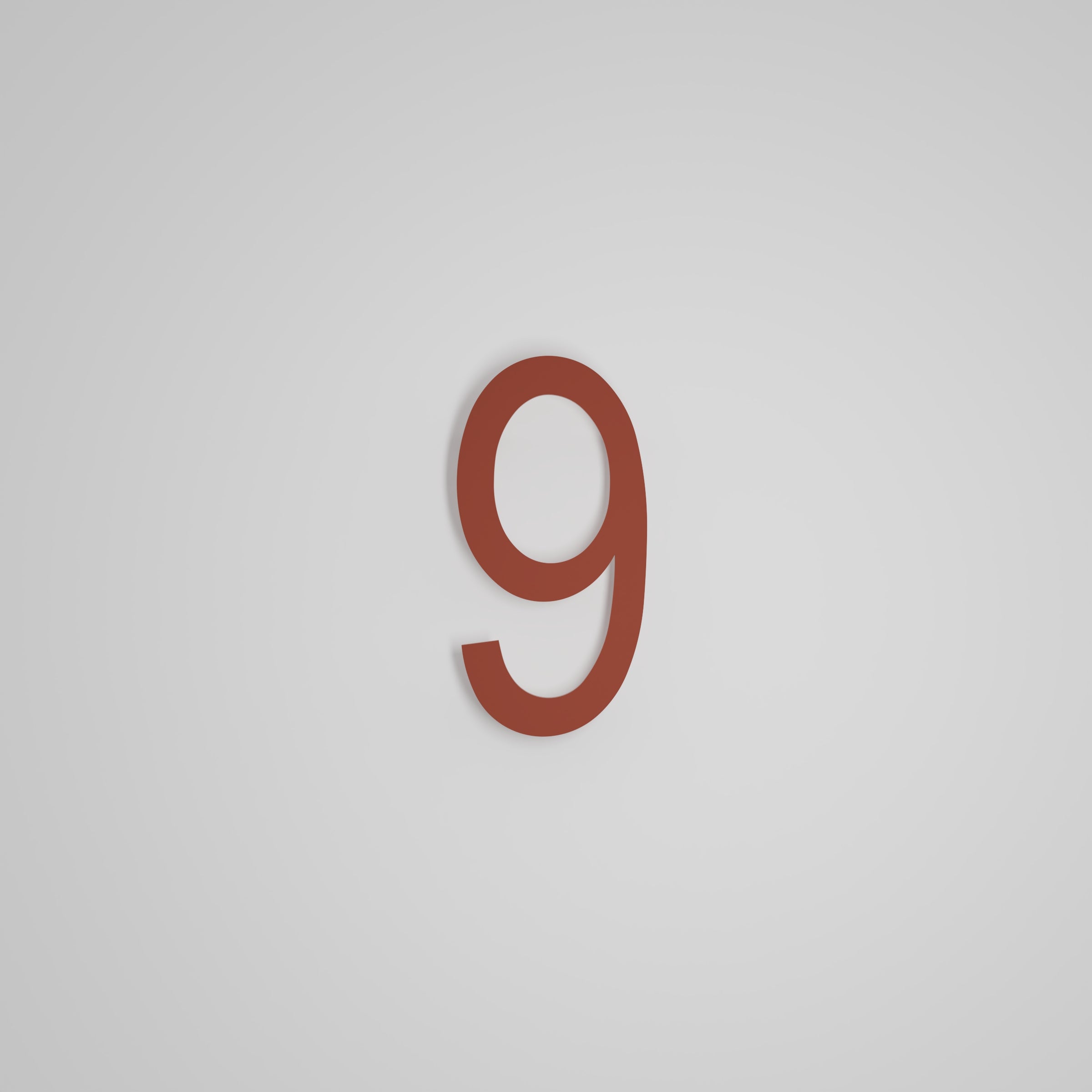 8 inch Floating Address Numbers
