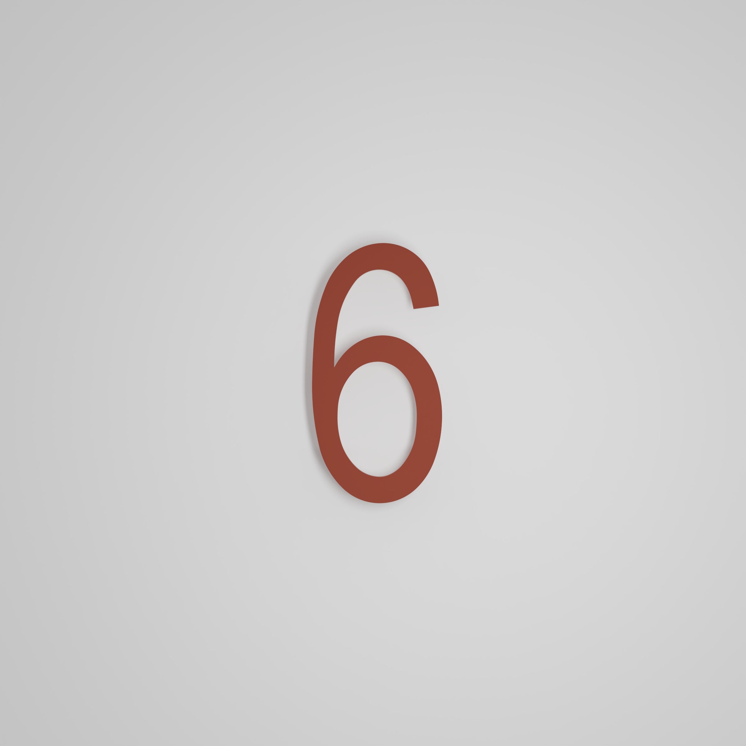 8 inch Floating Address Numbers