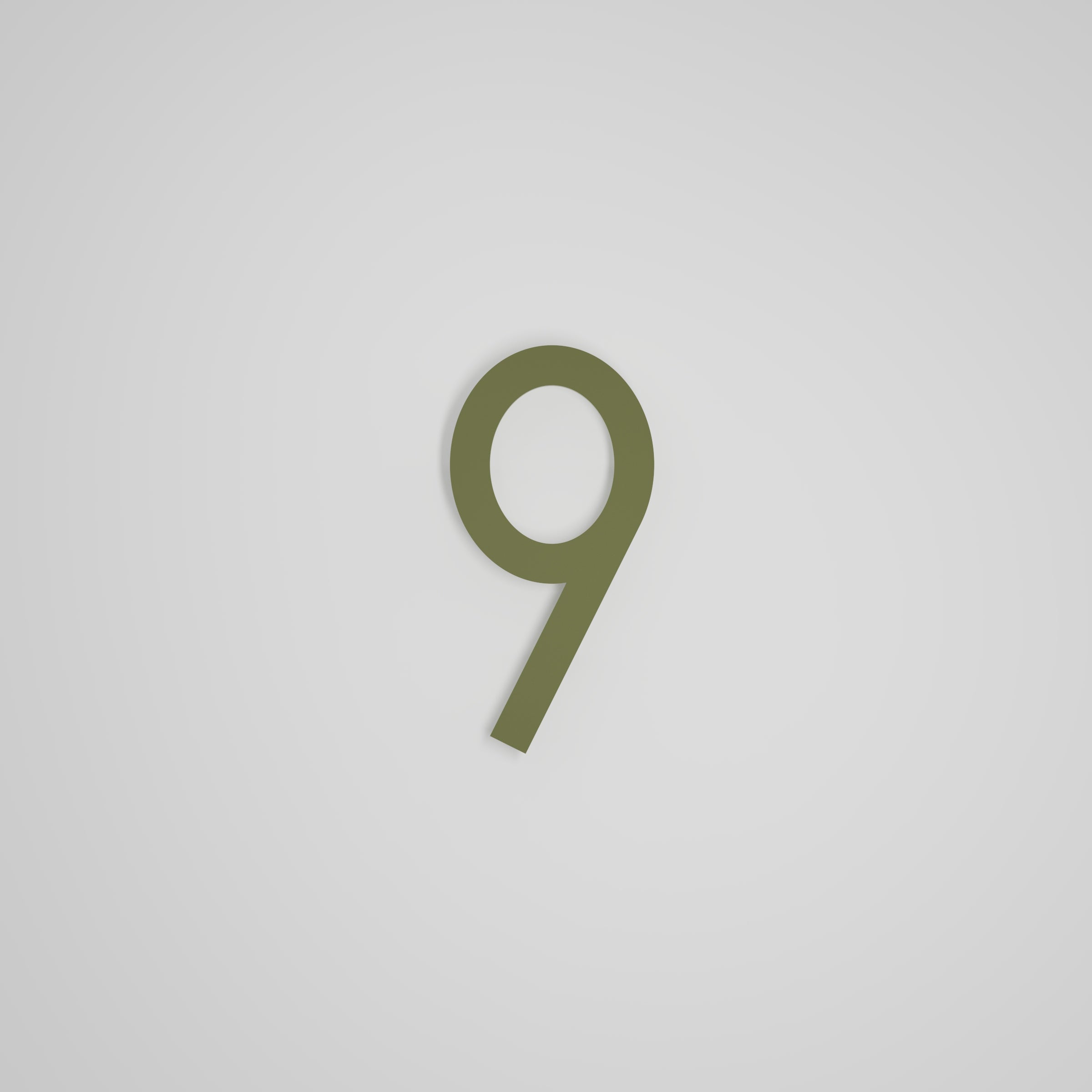 8 inch Floating Address Numbers