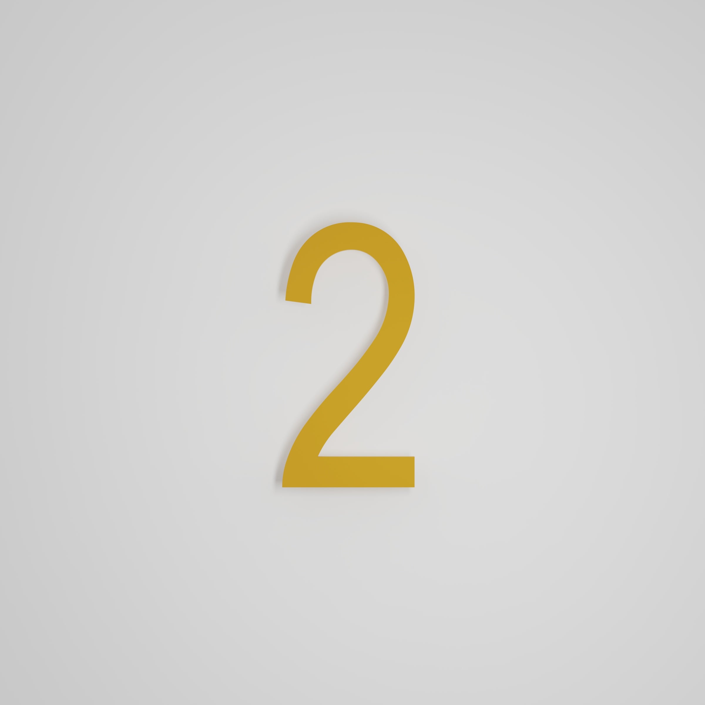 8 inch Floating Address Numbers