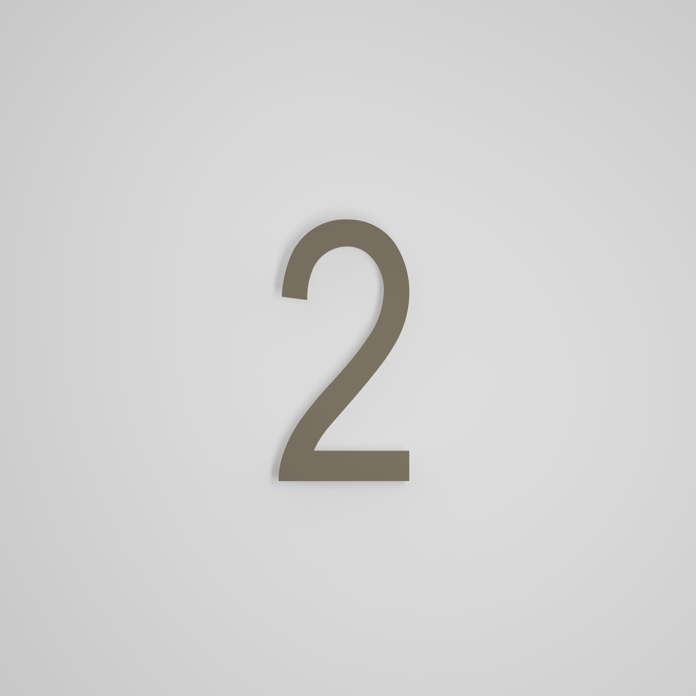 8 inch Floating Address Numbers