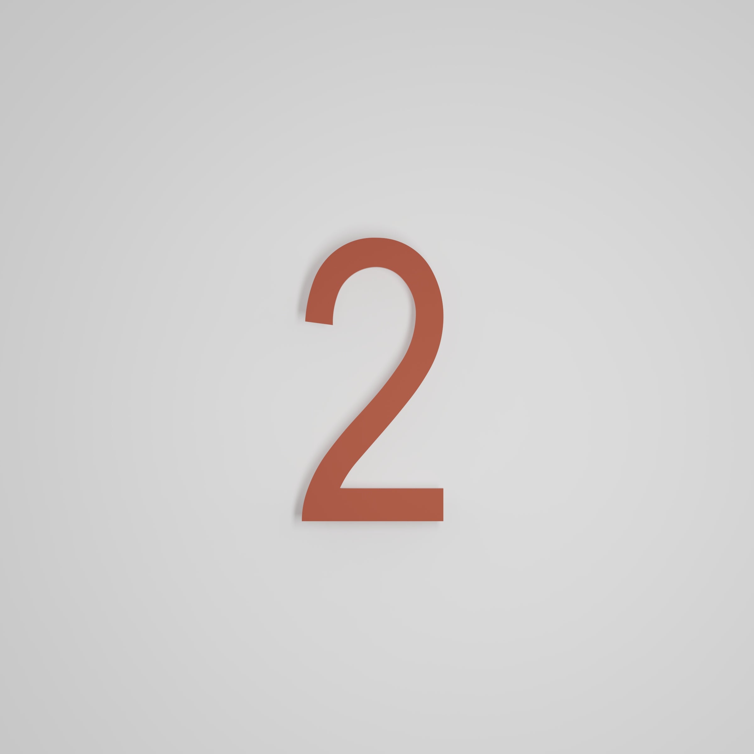 8 inch Floating Address Numbers