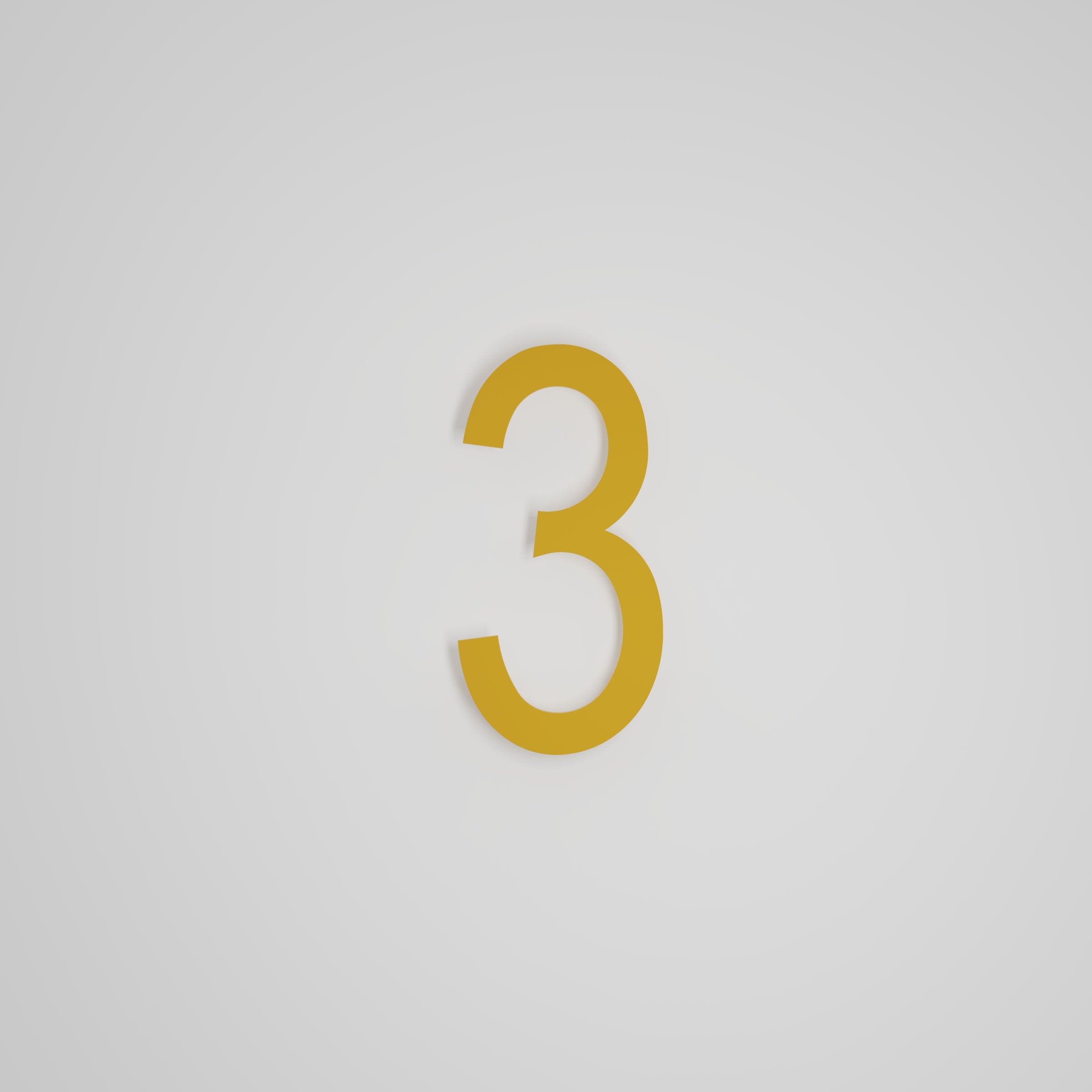 8 inch Floating Address Numbers