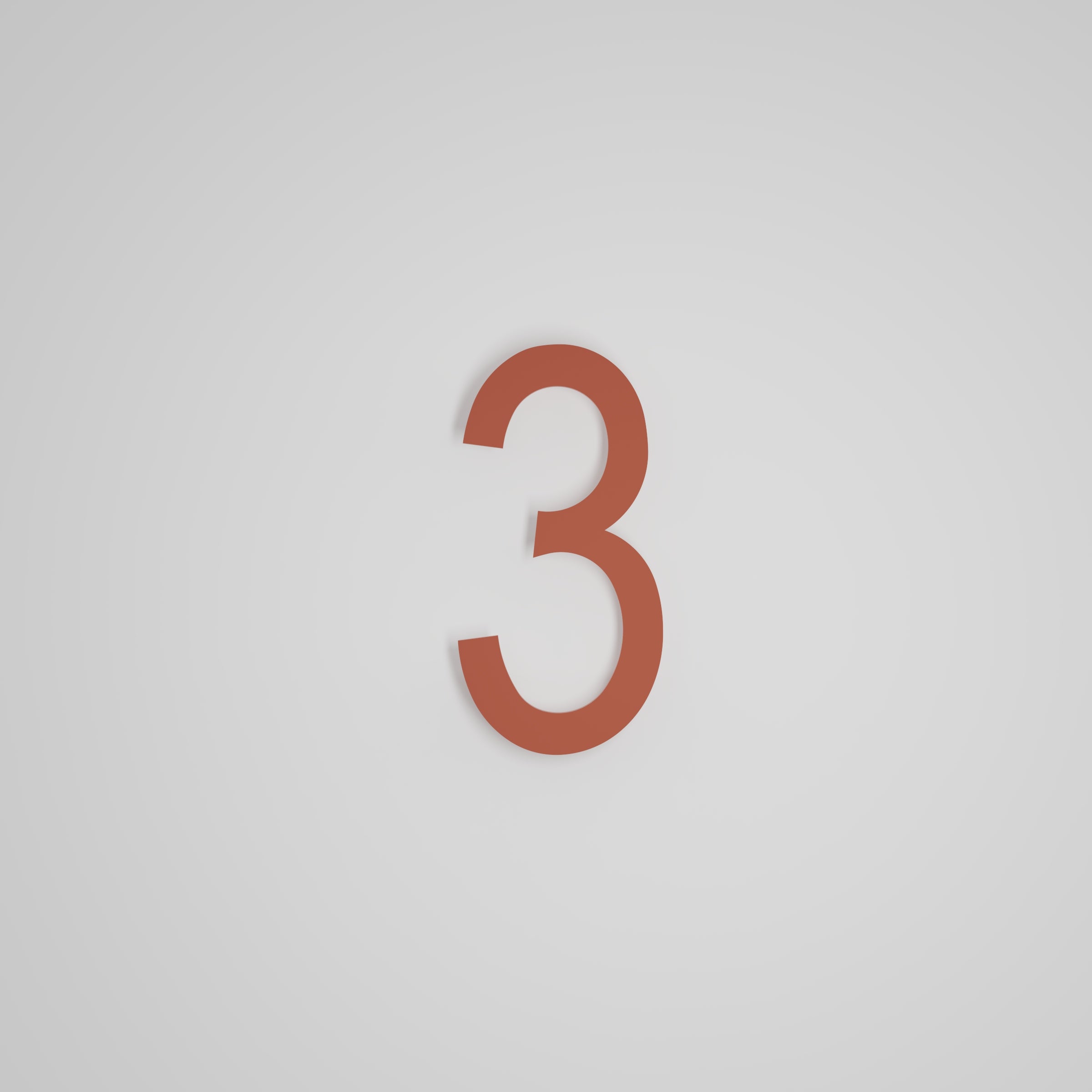 8 inch Floating Address Numbers