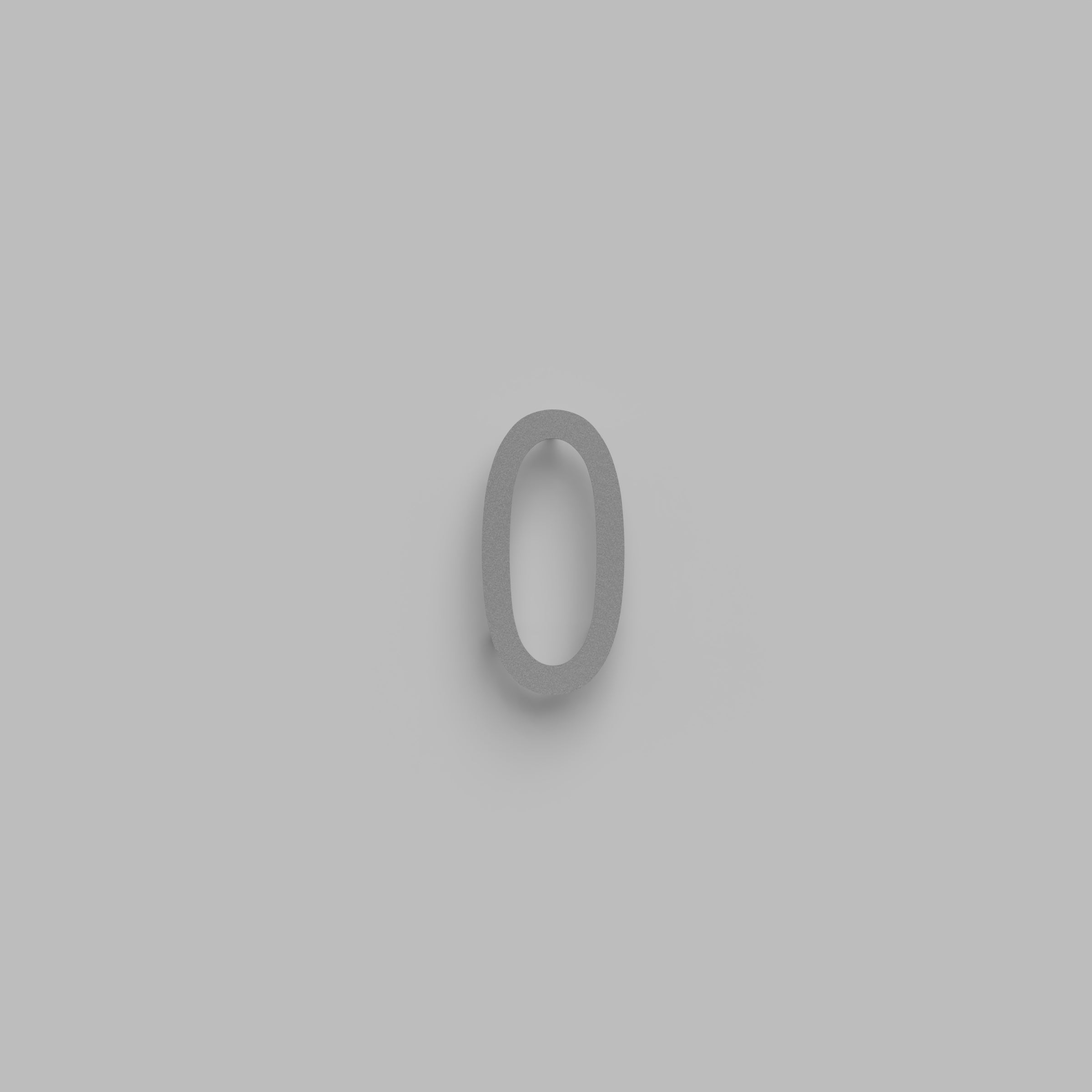 6 inch Floating Address Numbers [1711]