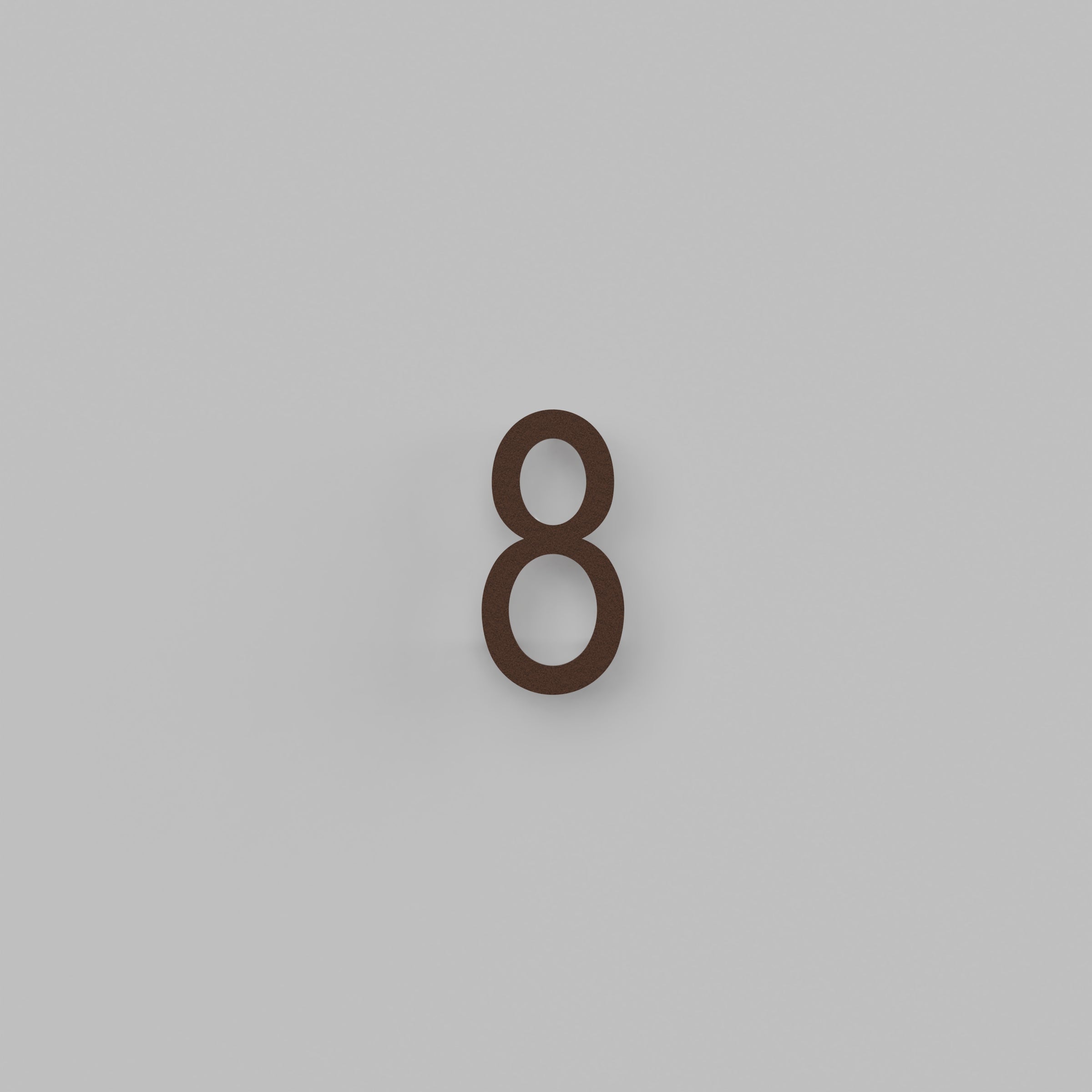 6 inch Floating Address Numbers [1711]