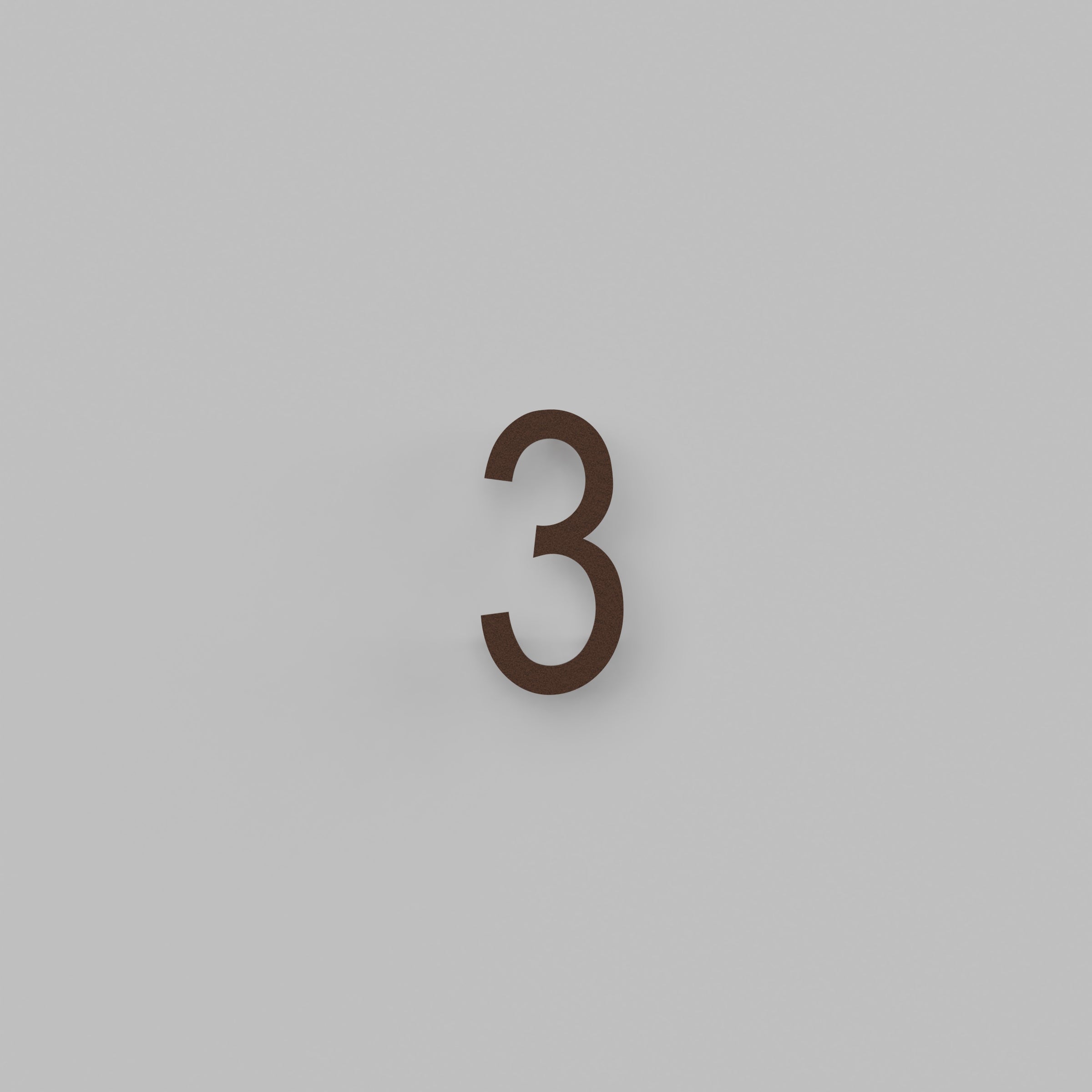 6 inch Floating Address Numbers [1711]