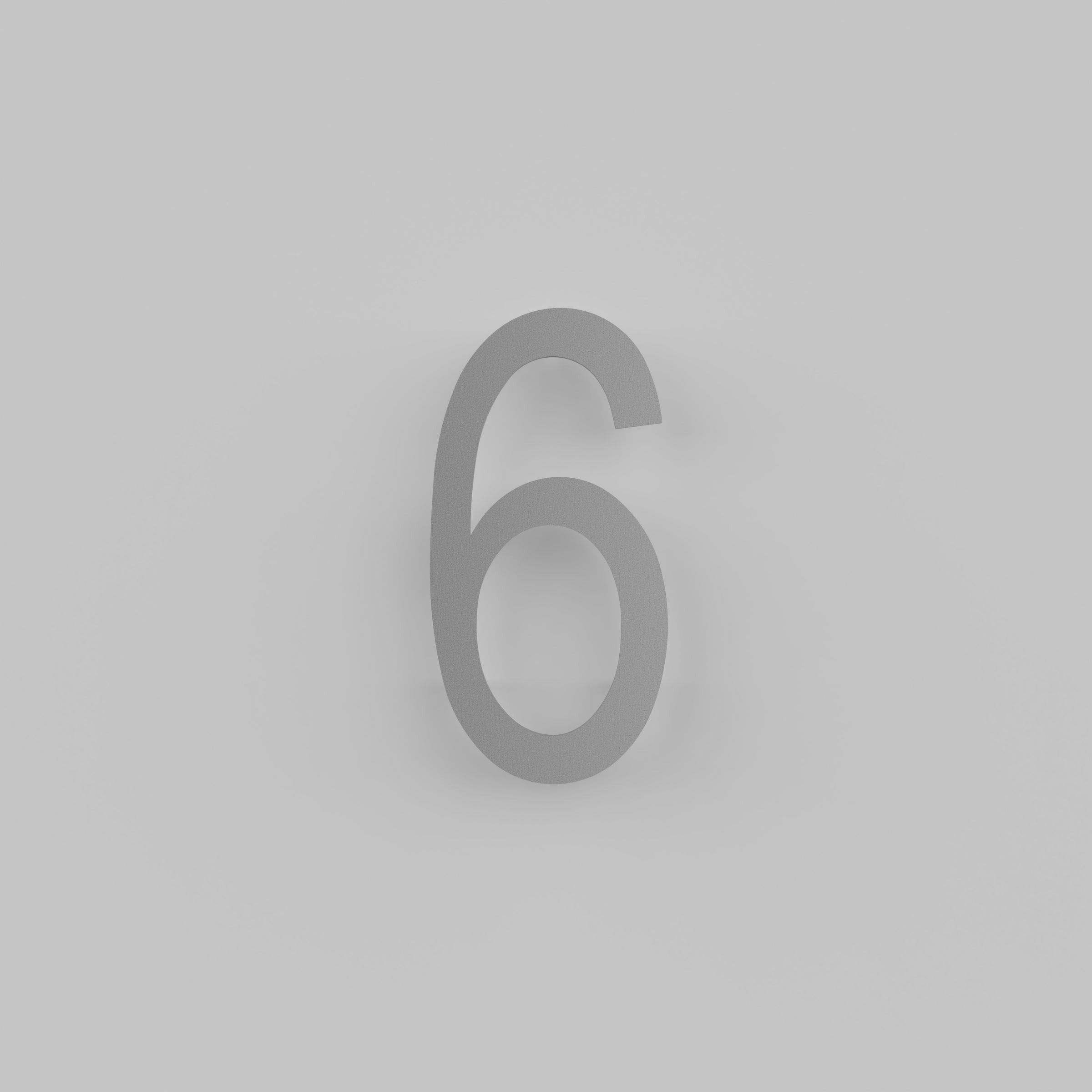 10 inch Floating Address Numbers