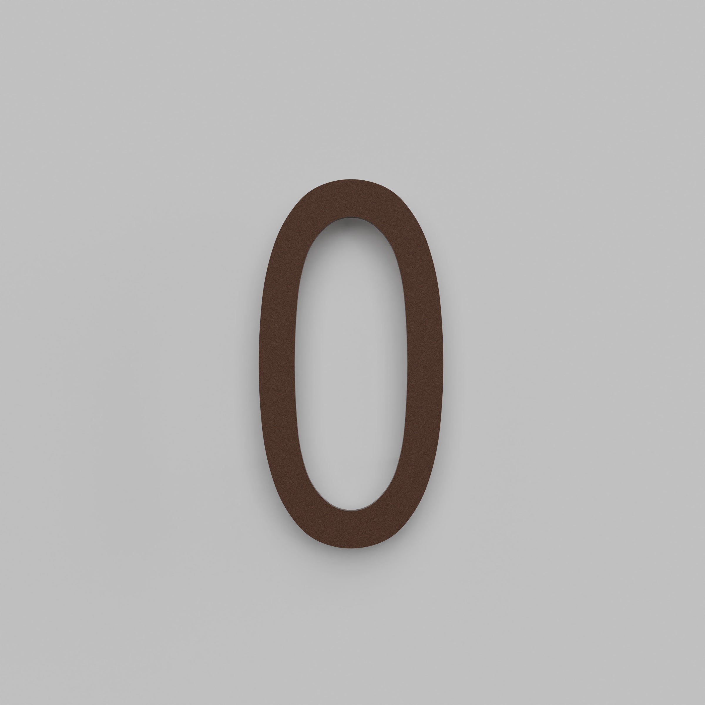 12 inch Floating Address Numbers