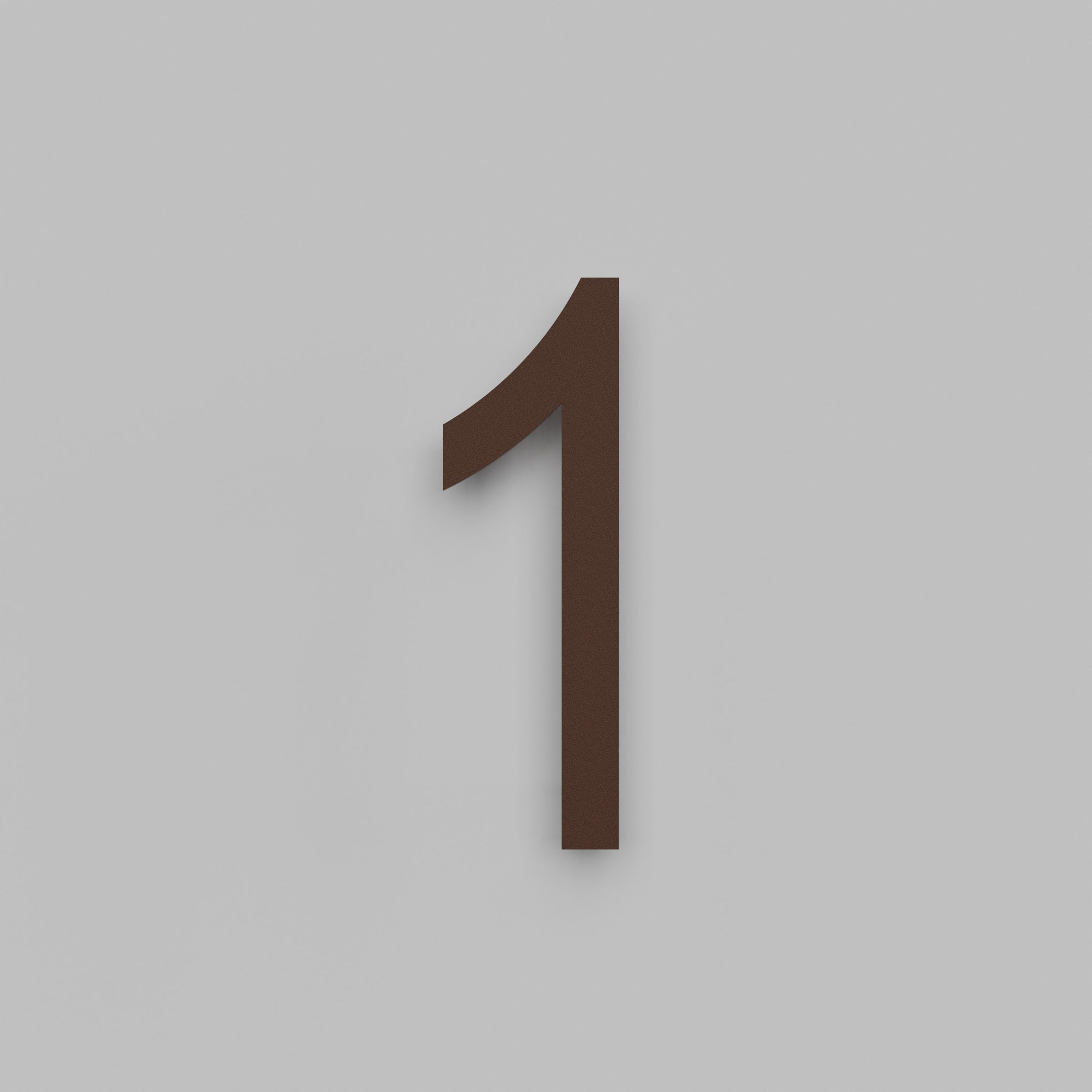 12 inch Floating Address Numbers