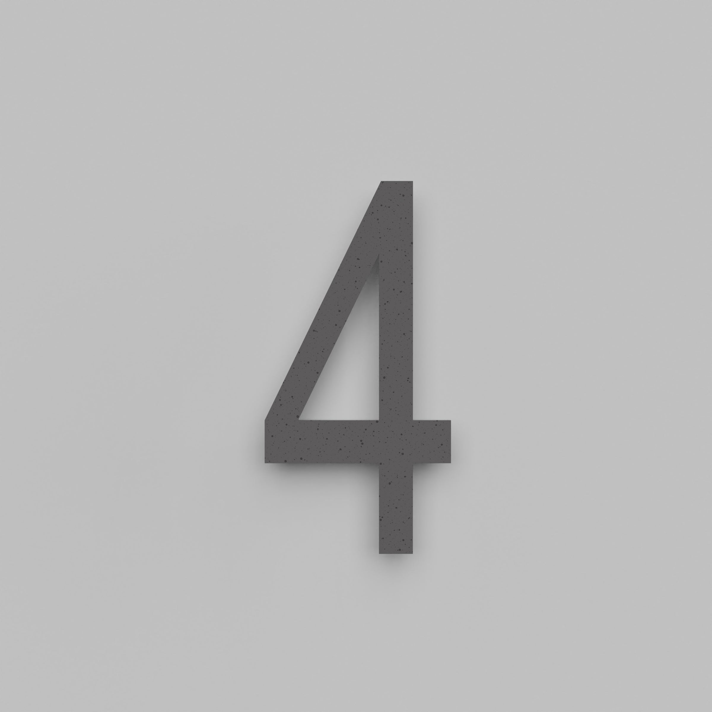 12 inch Floating Address Numbers