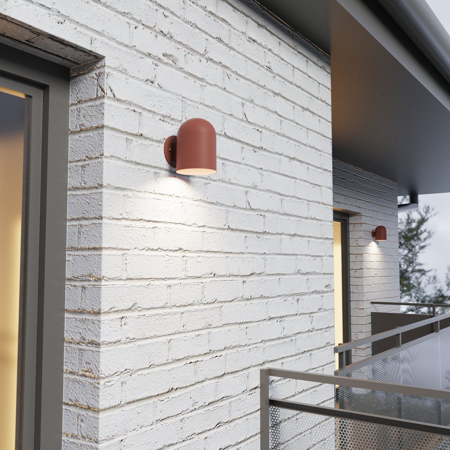 Outdoor cylindrical downlight wall light • Evolution • 1844