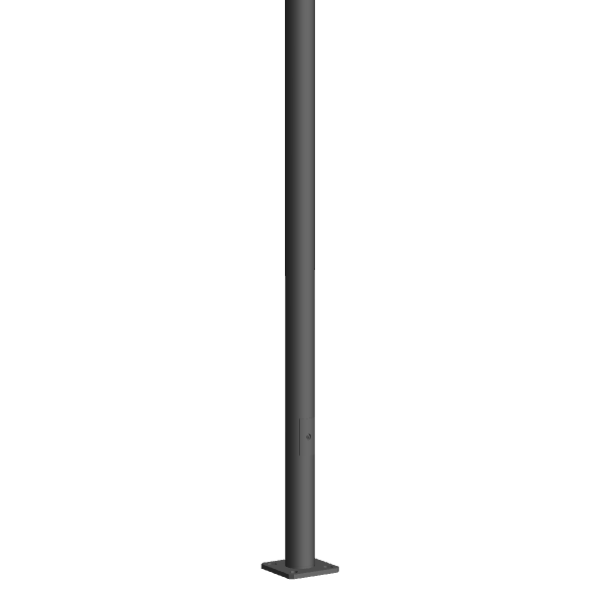 Commercial - 4 inch square aluminum post [AA4S]