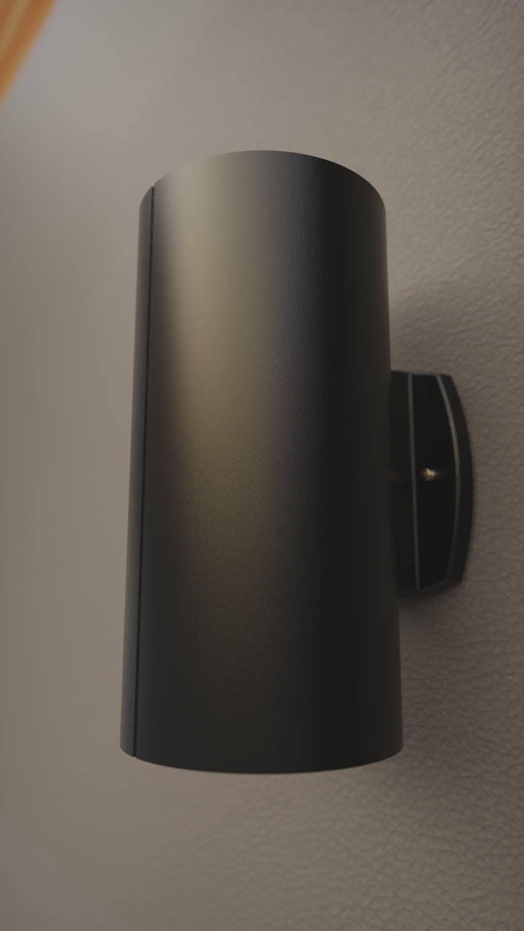 Evolution • Cylindrical outdoor wall light with slot [1842]