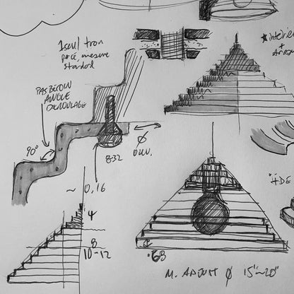 Echo - luminaire intérieur suspendu