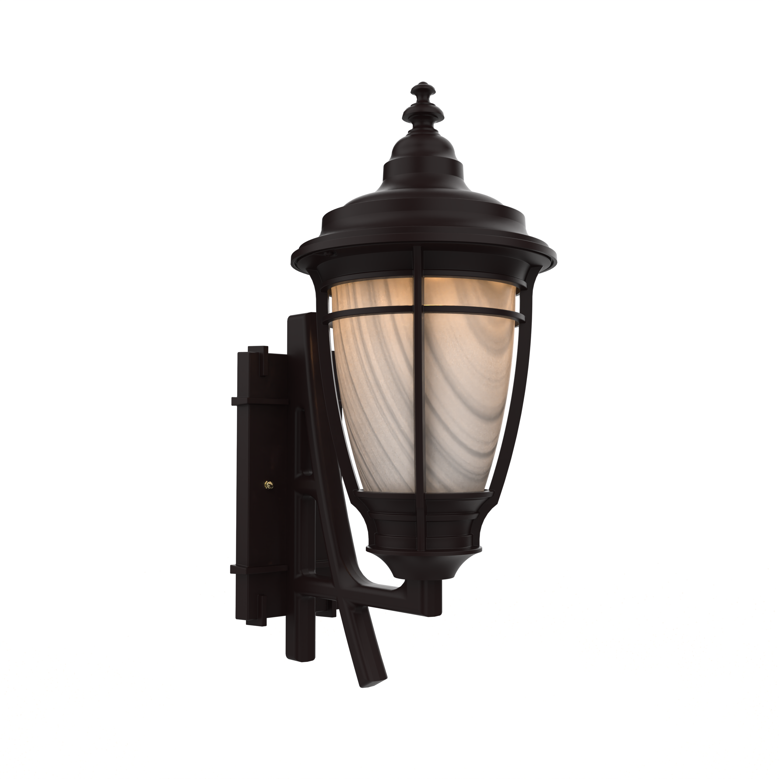 Portland - Wall Mount Decorative Arm Up Small - 10284