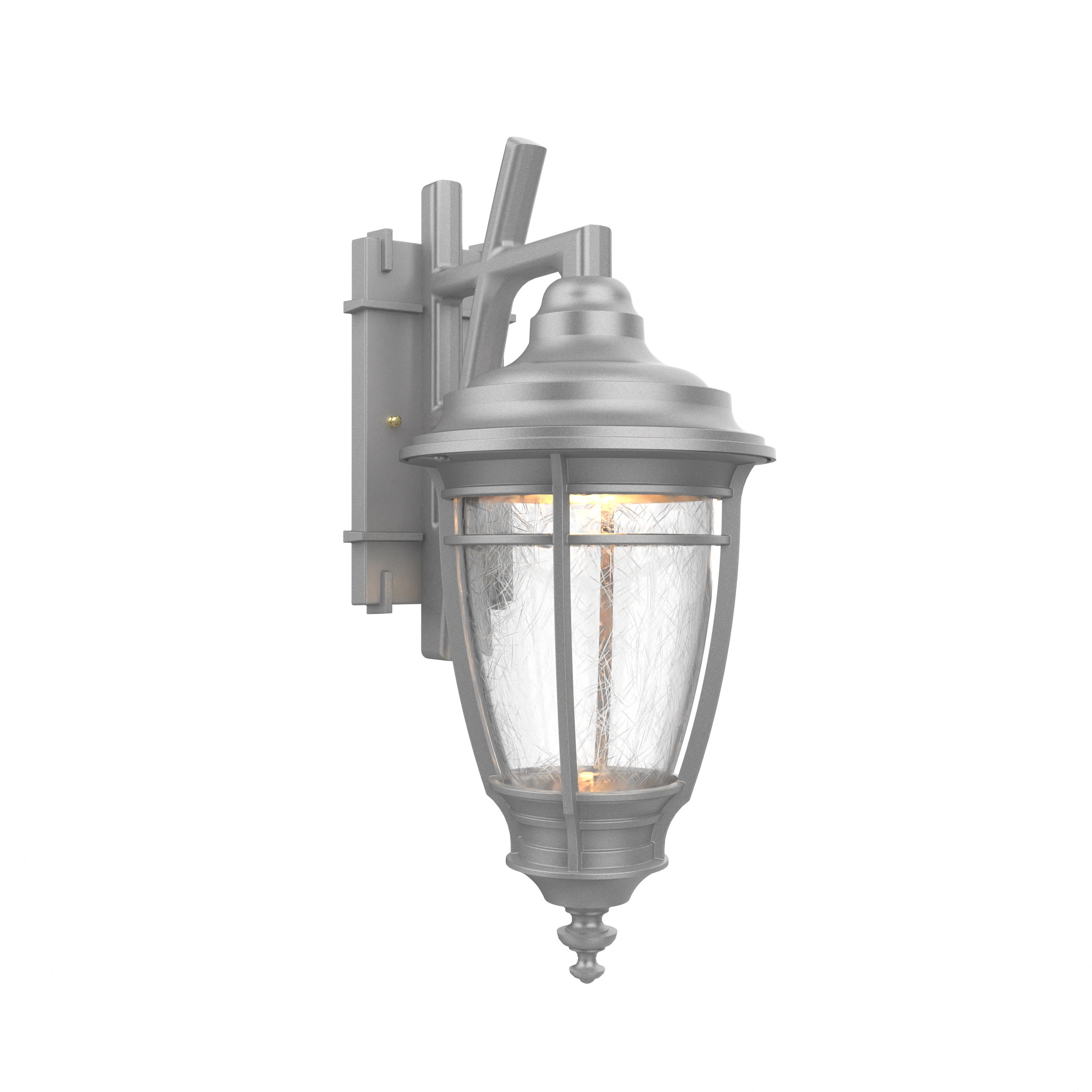 Portland - Wall mount decorative arm down closed bottom small size - 10285