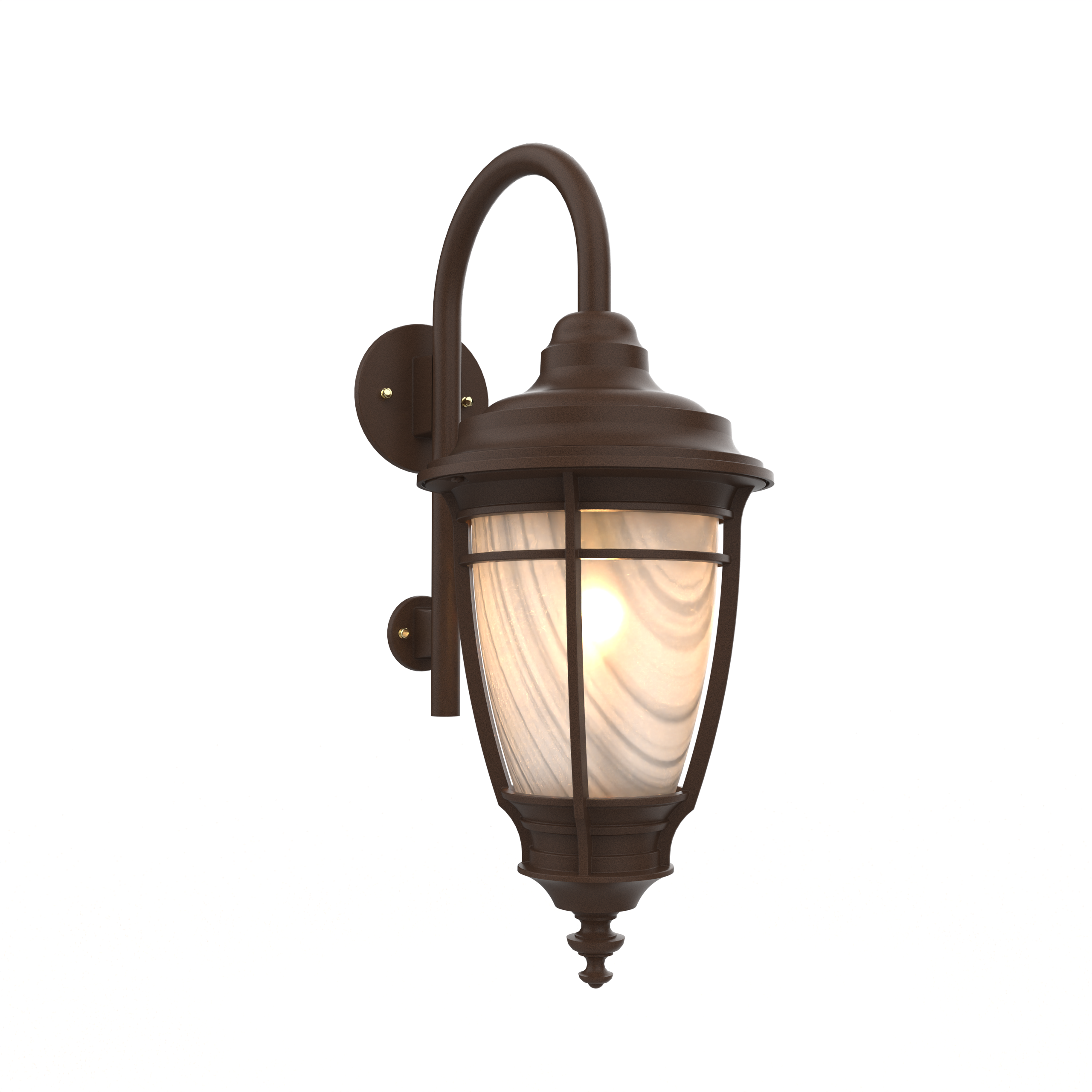 Portland - Wall mount with cane down closed bottom small format - 10299