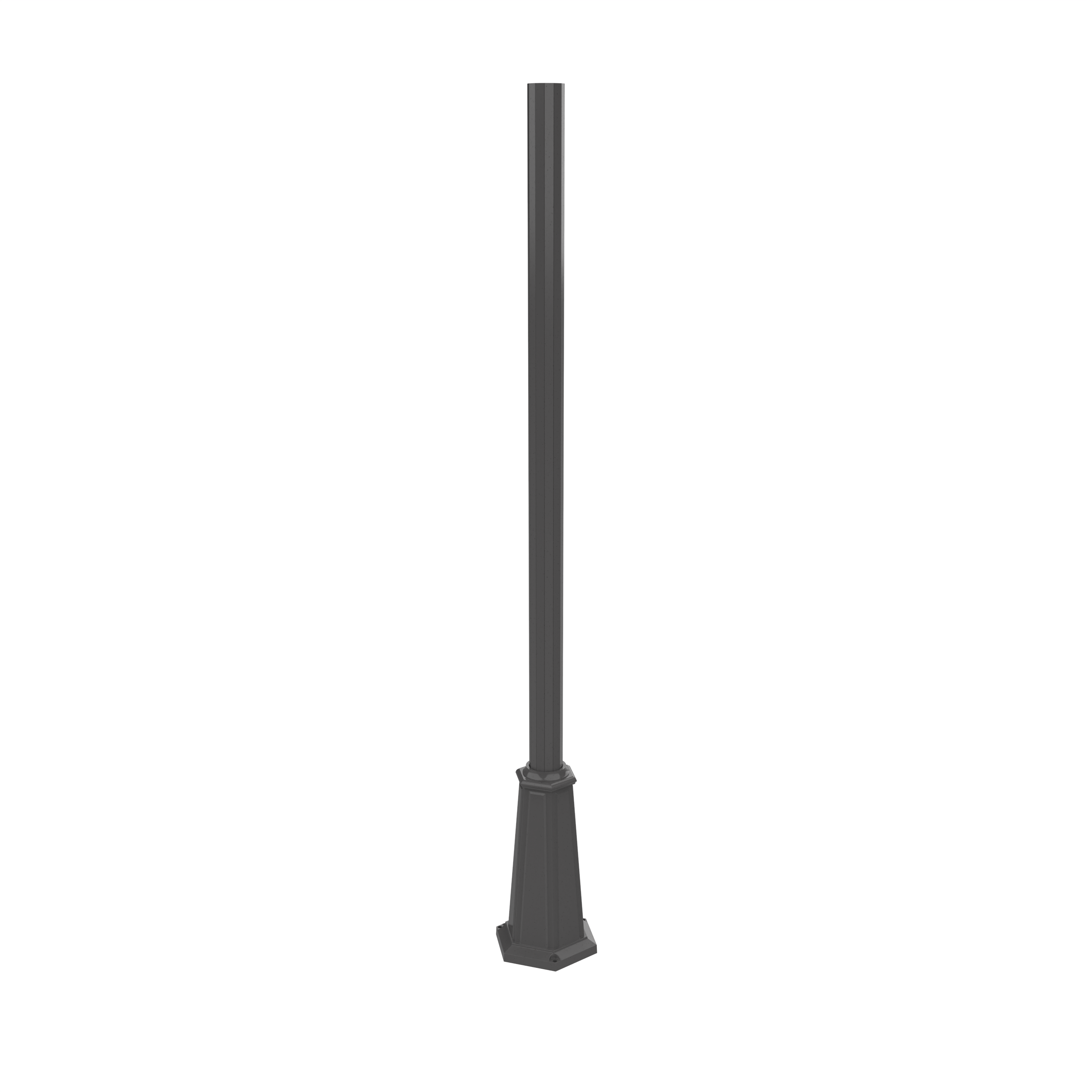 Aluminum post - 12 Sides of 3&