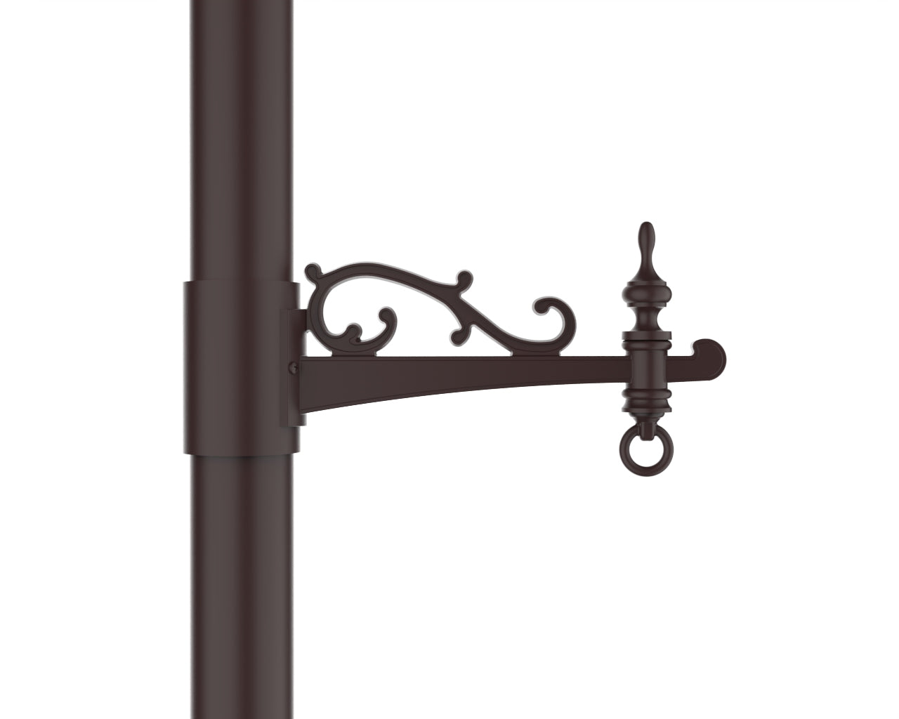 Plant hanger bracket for 3" diameter poles - 1122