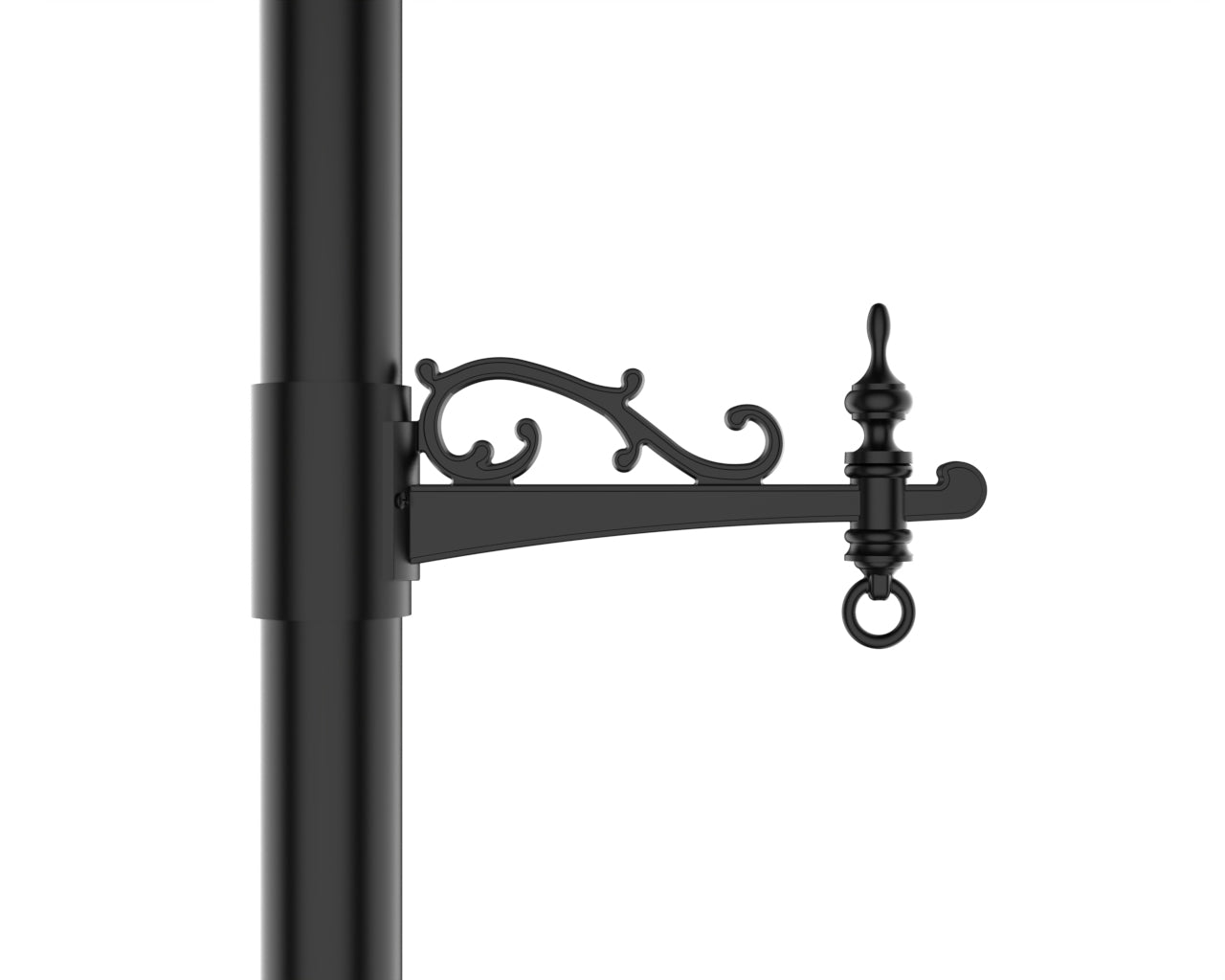 Plant hanger bracket for 3" diameter poles - 1122