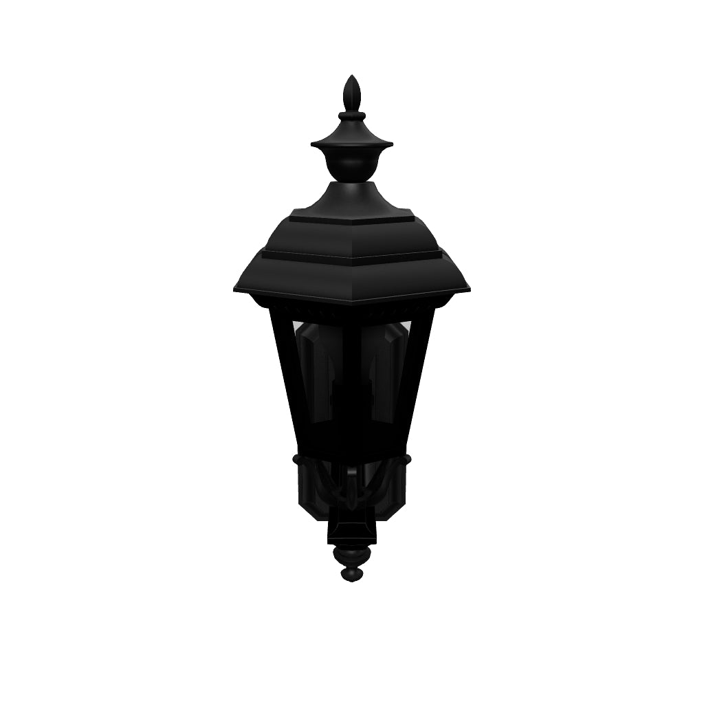 Jamestown - Uplight Wall Mount with Small Finial - 11412