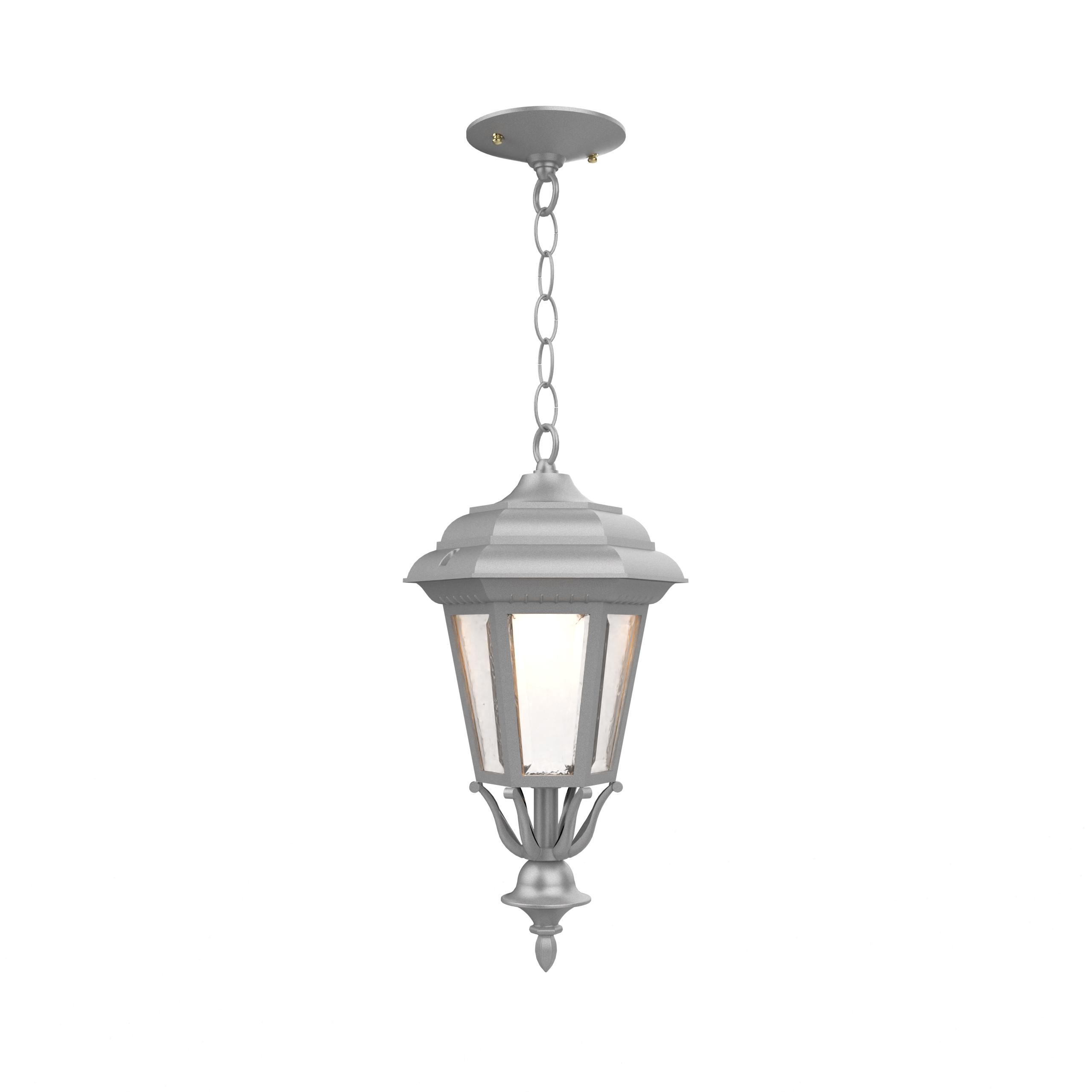 Jamestown - Ceiling mount with chain closed bottom small - 11455