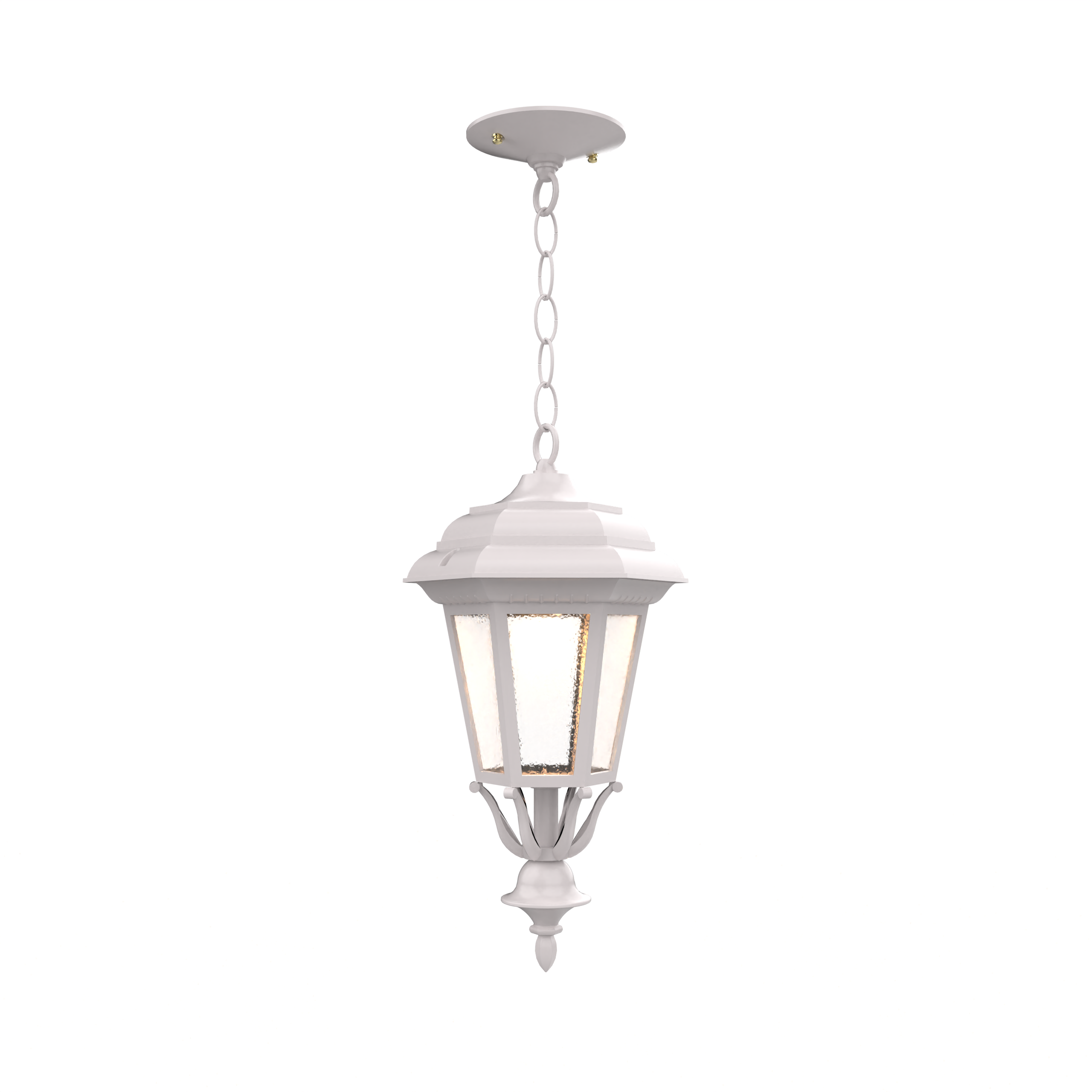 Jamestown - Ceiling mount with chain closed bottom small - 11455