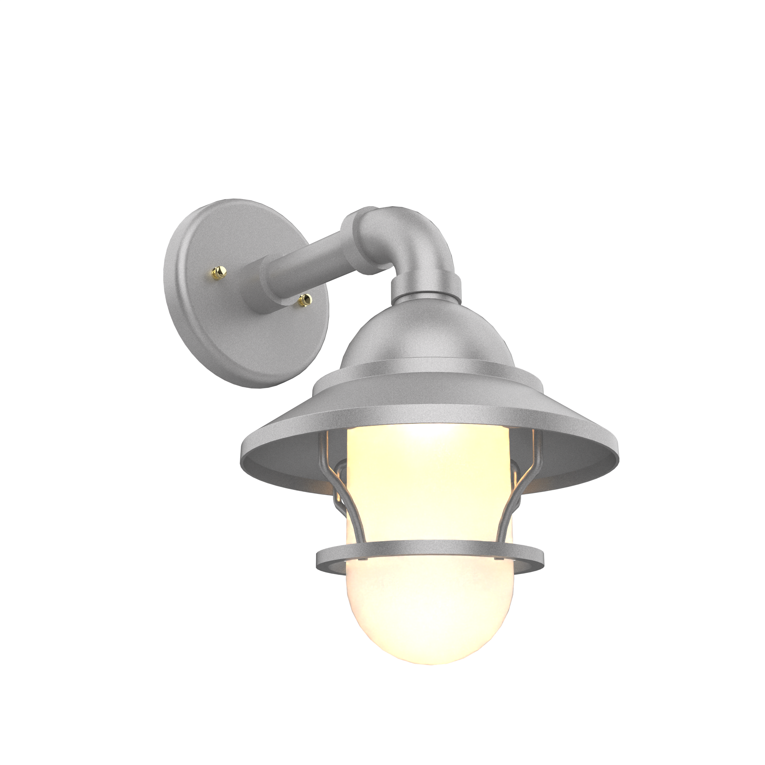 San Francisco - Downlight Wall with Globe and Small Grid - 12221