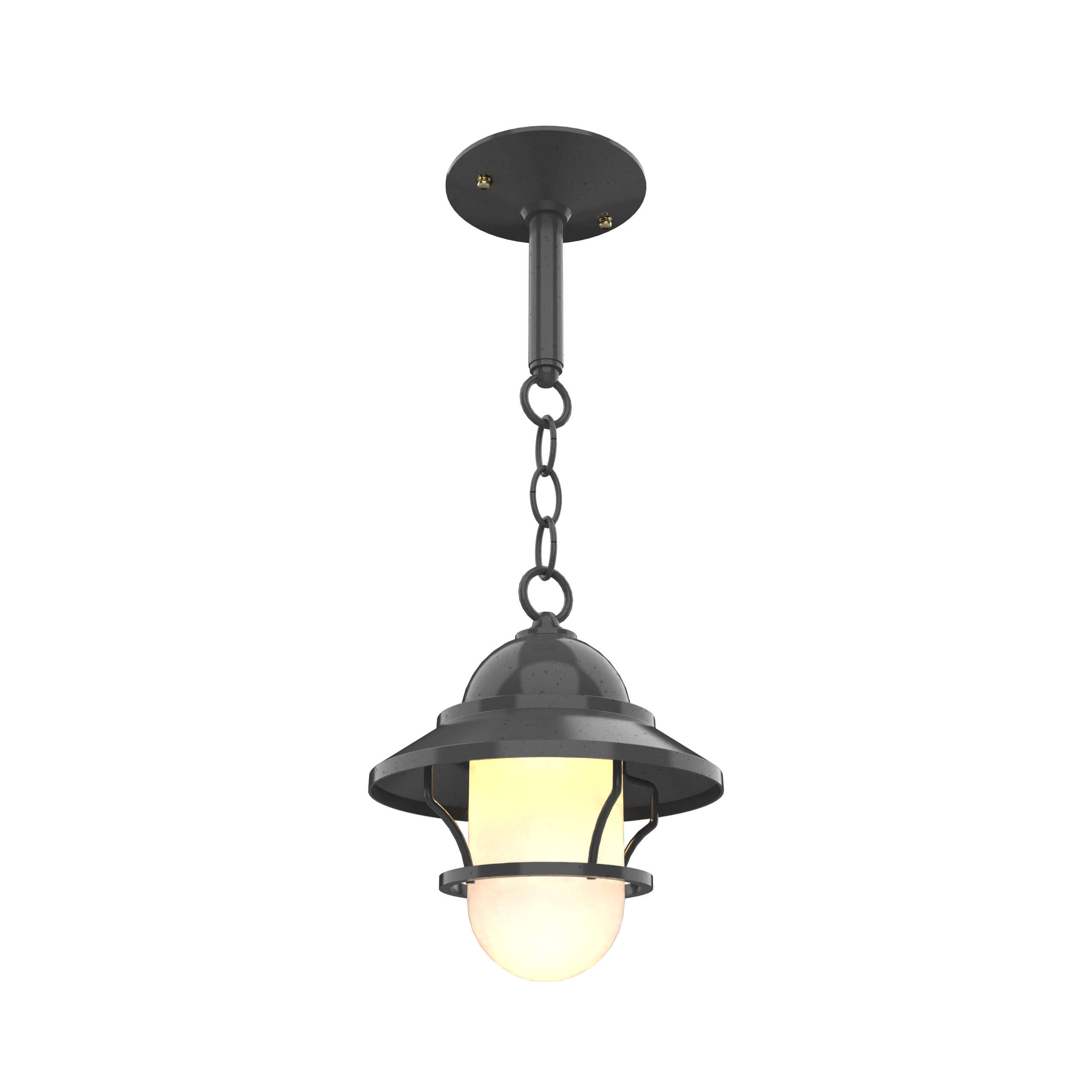 San Francisco - Chain ceiling mount with globe and small grid - 12250